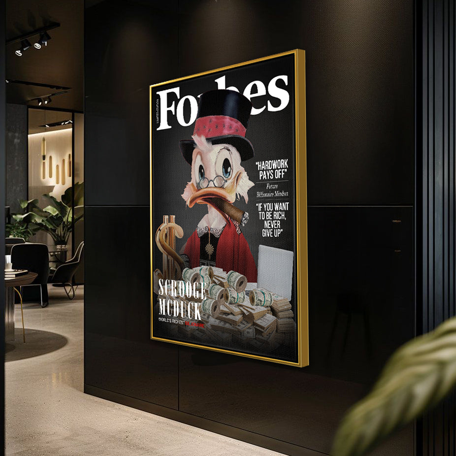 Personalized Billionaire Forbes Sign on sale at MyriadMart