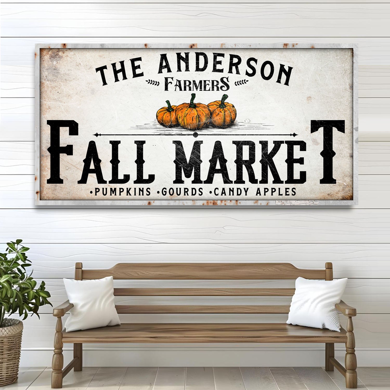 Farmers Fall Market Sign on sale at MyriadMart