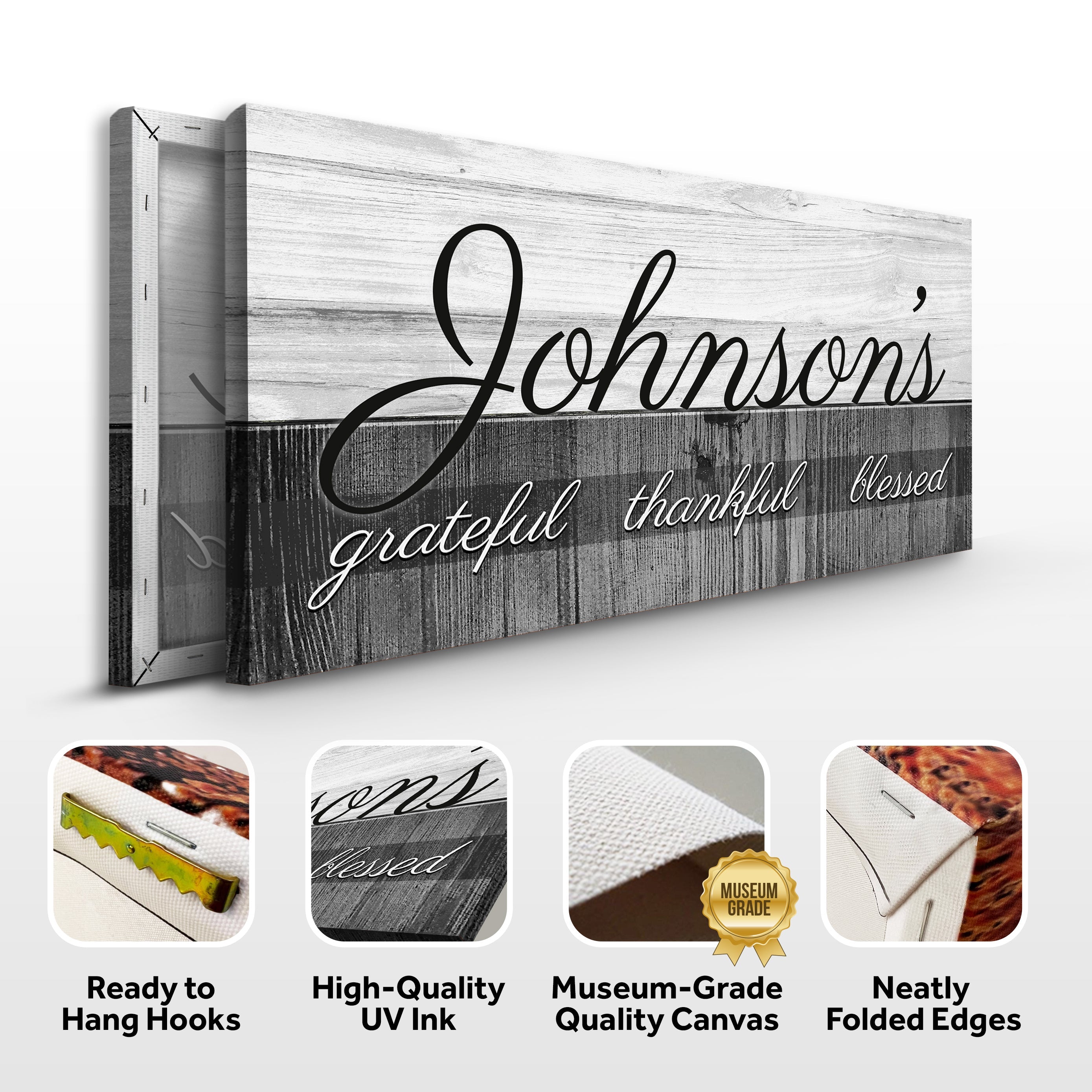 Family Grateful Sign on sale at MyriadMart