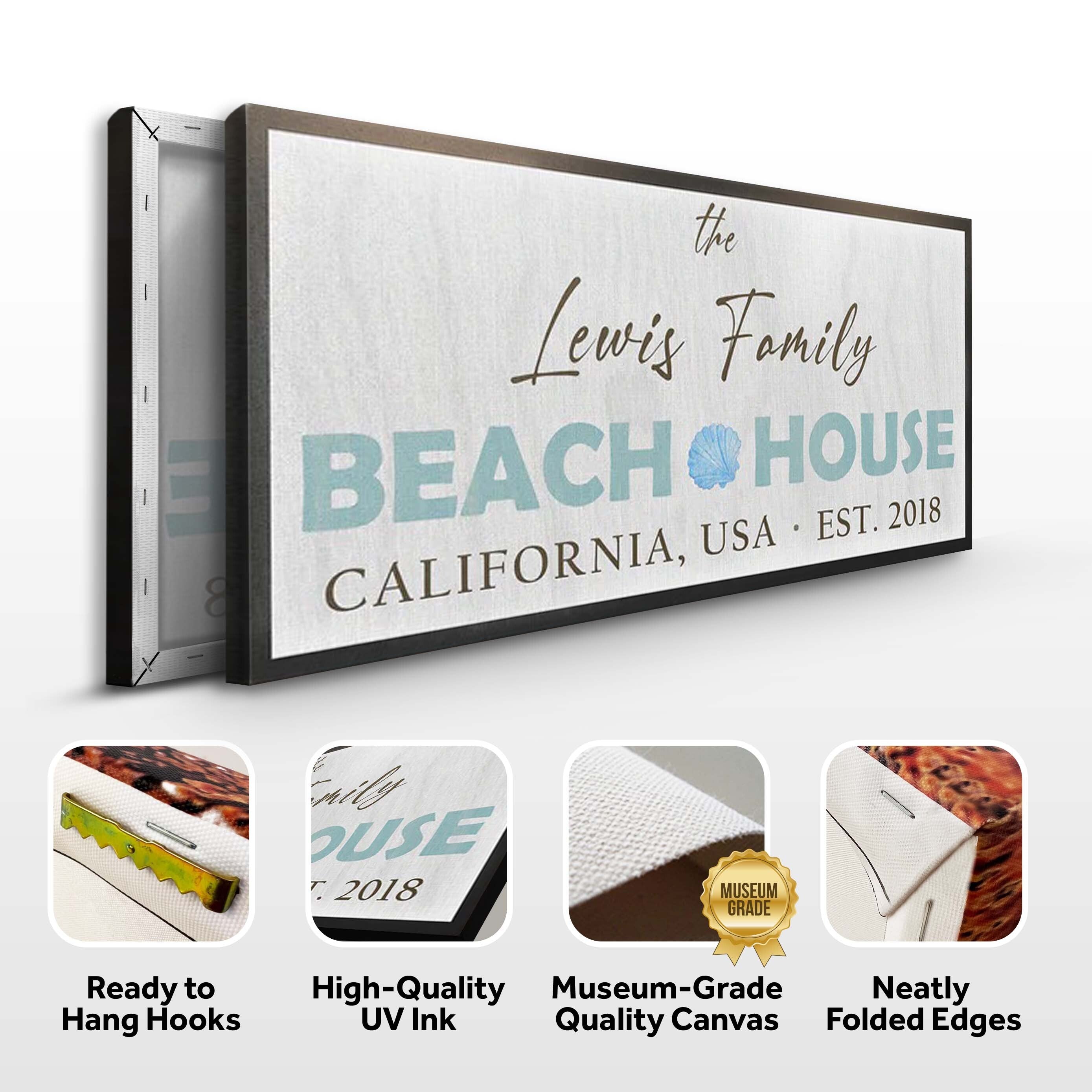 Beach House Sign on sale at MyriadMart