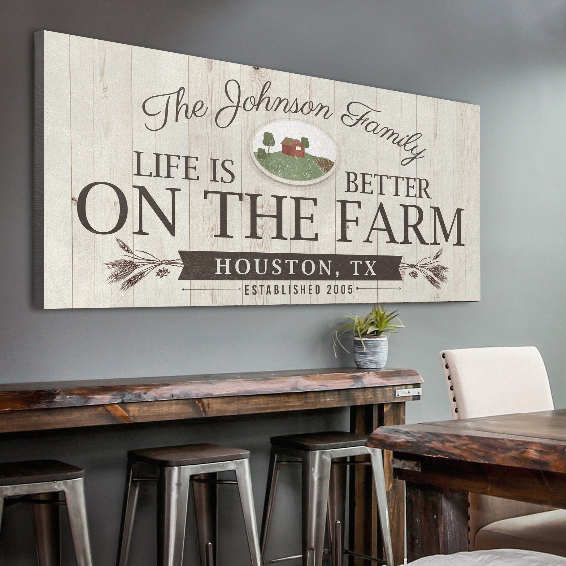 Life Is Better On The Farm Sign on sale at MyriadMart