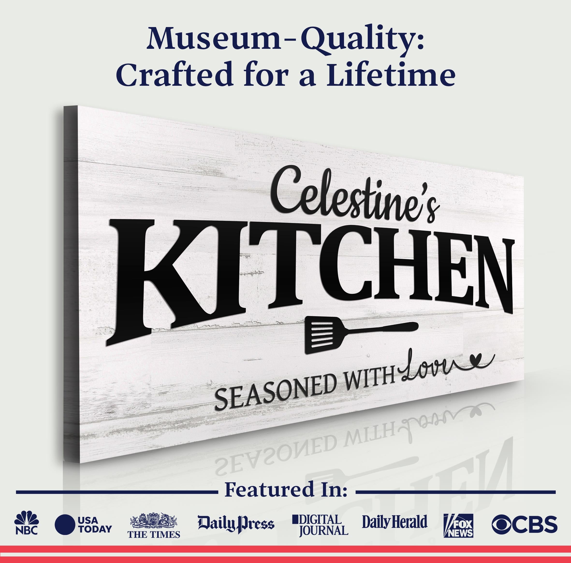 Your Kitchen Sign on sale at MyriadMart
