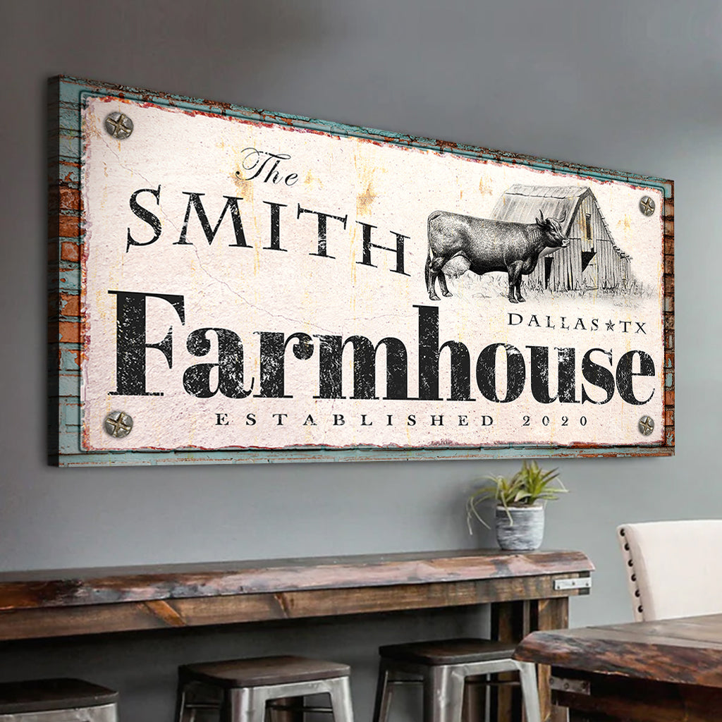 Rustic Farmhouse Sign II on sale at MyriadMart