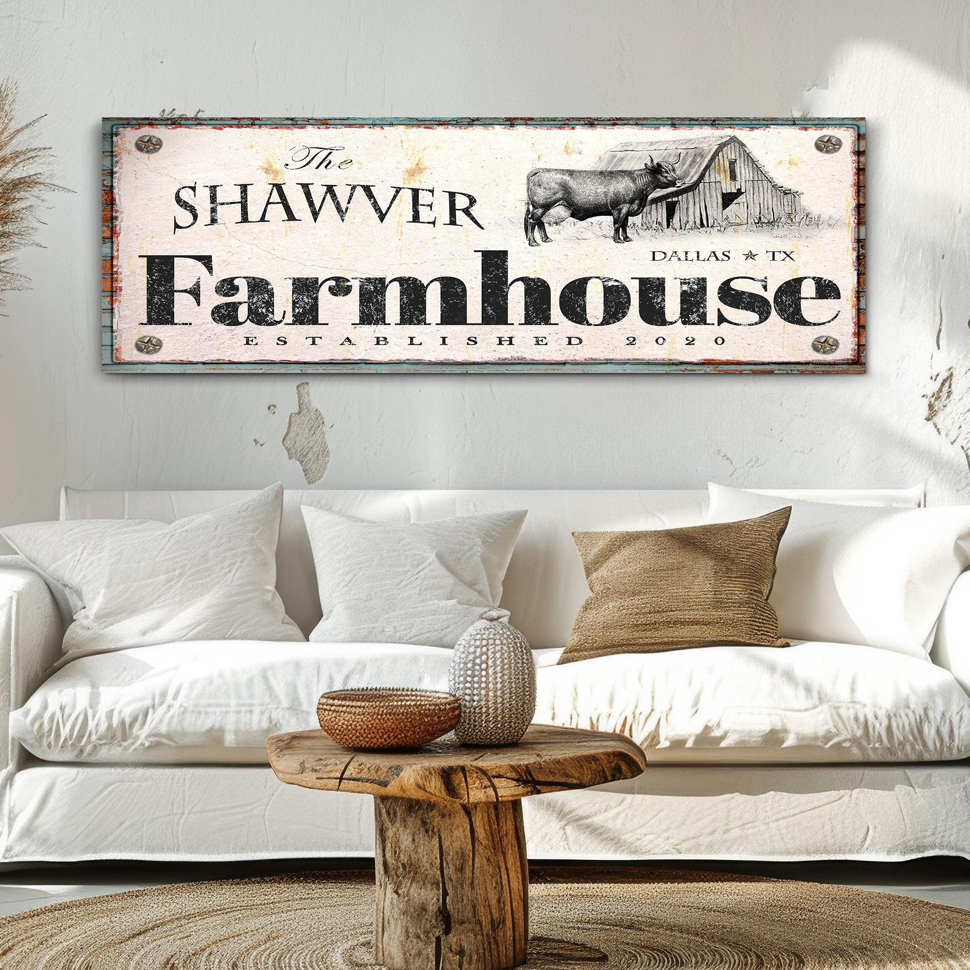 Rustic Farmhouse Sign XV on sale at MyriadMart