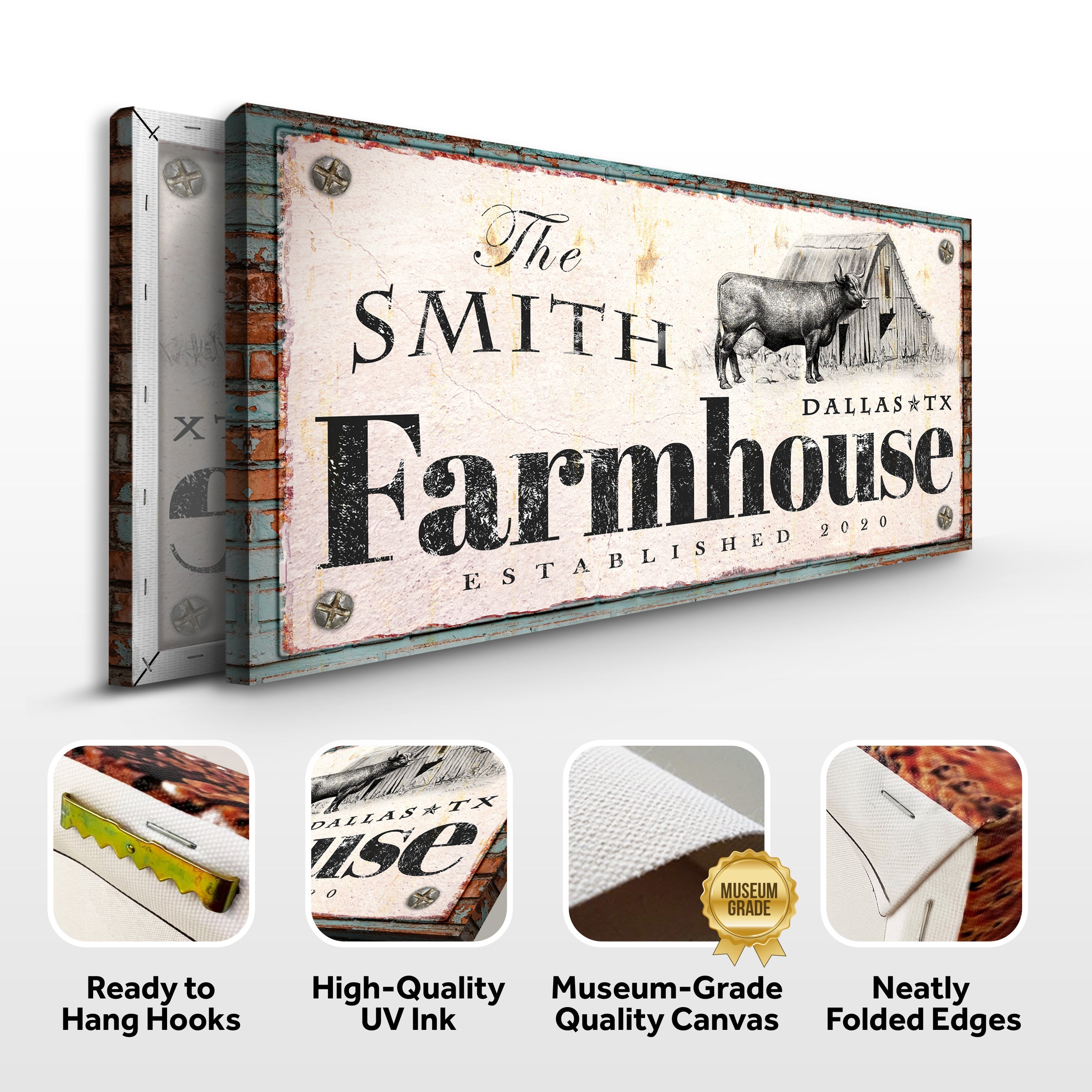 Rustic Farmhouse Sign II on sale at MyriadMart