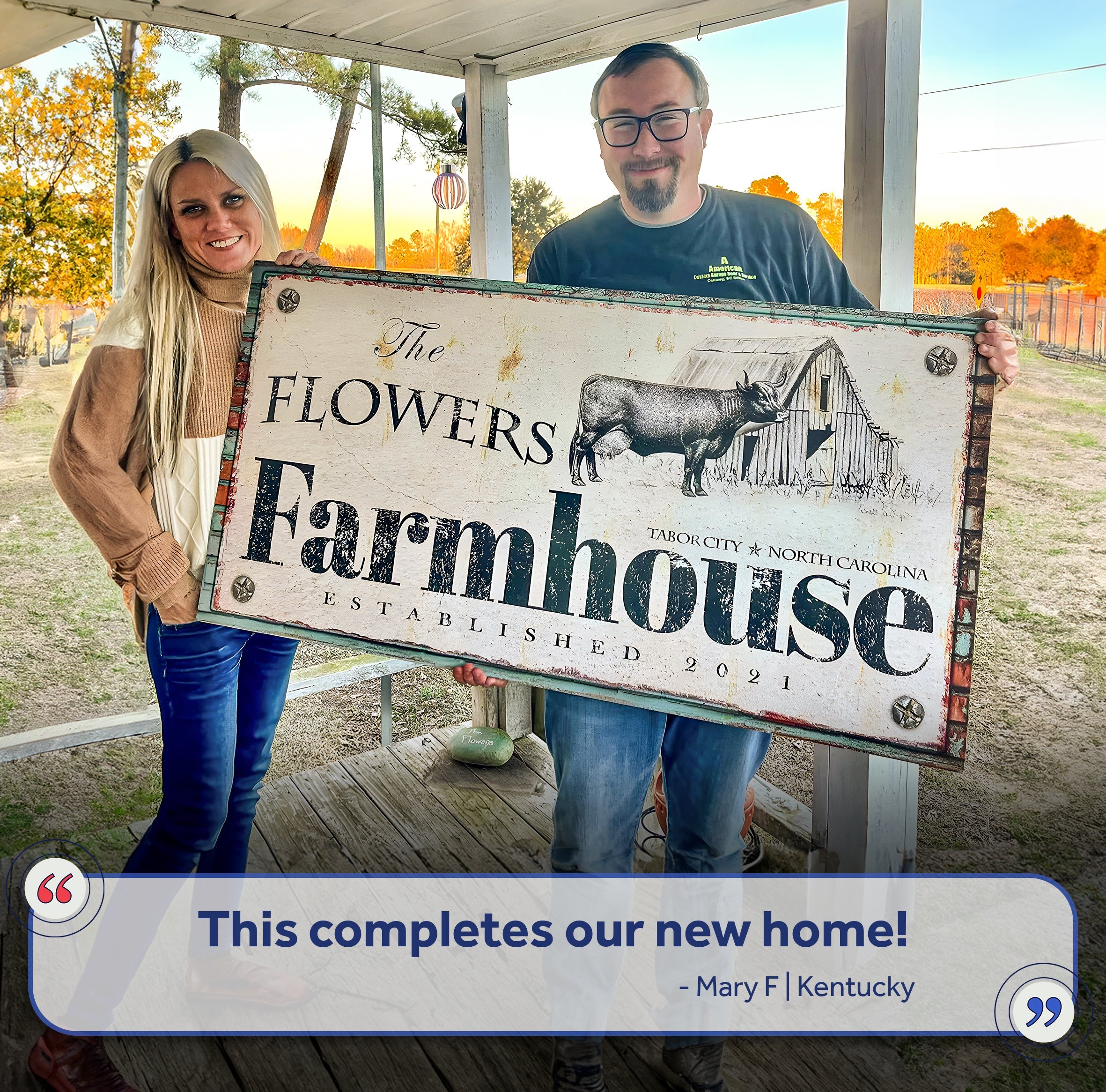 Rustic Farmhouse Sign II on sale at MyriadMart