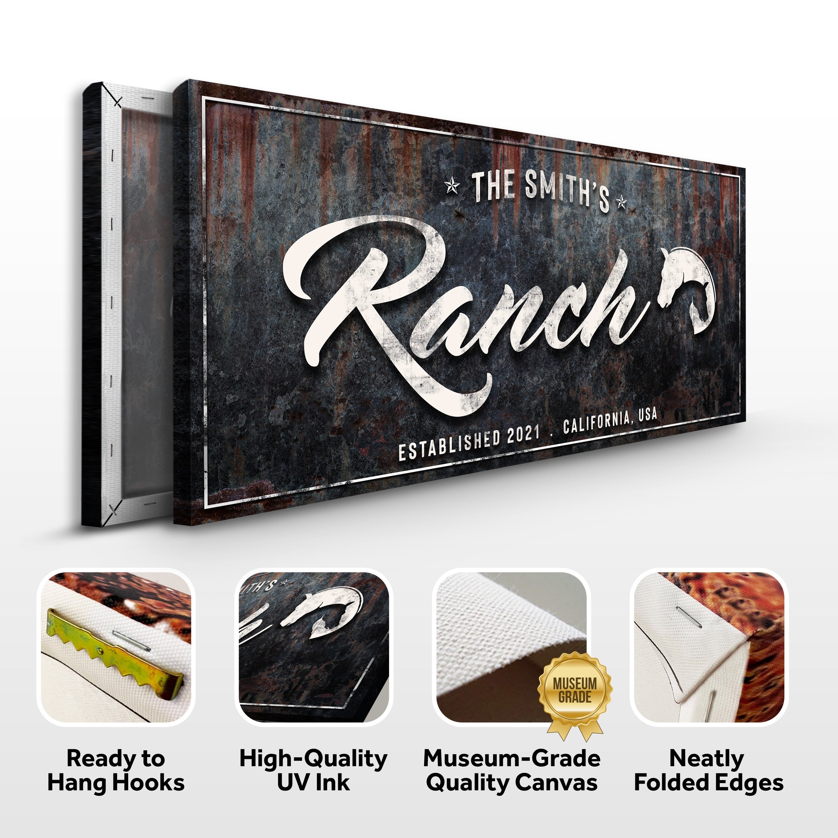 Family Ranch Sign on sale at MyriadMart