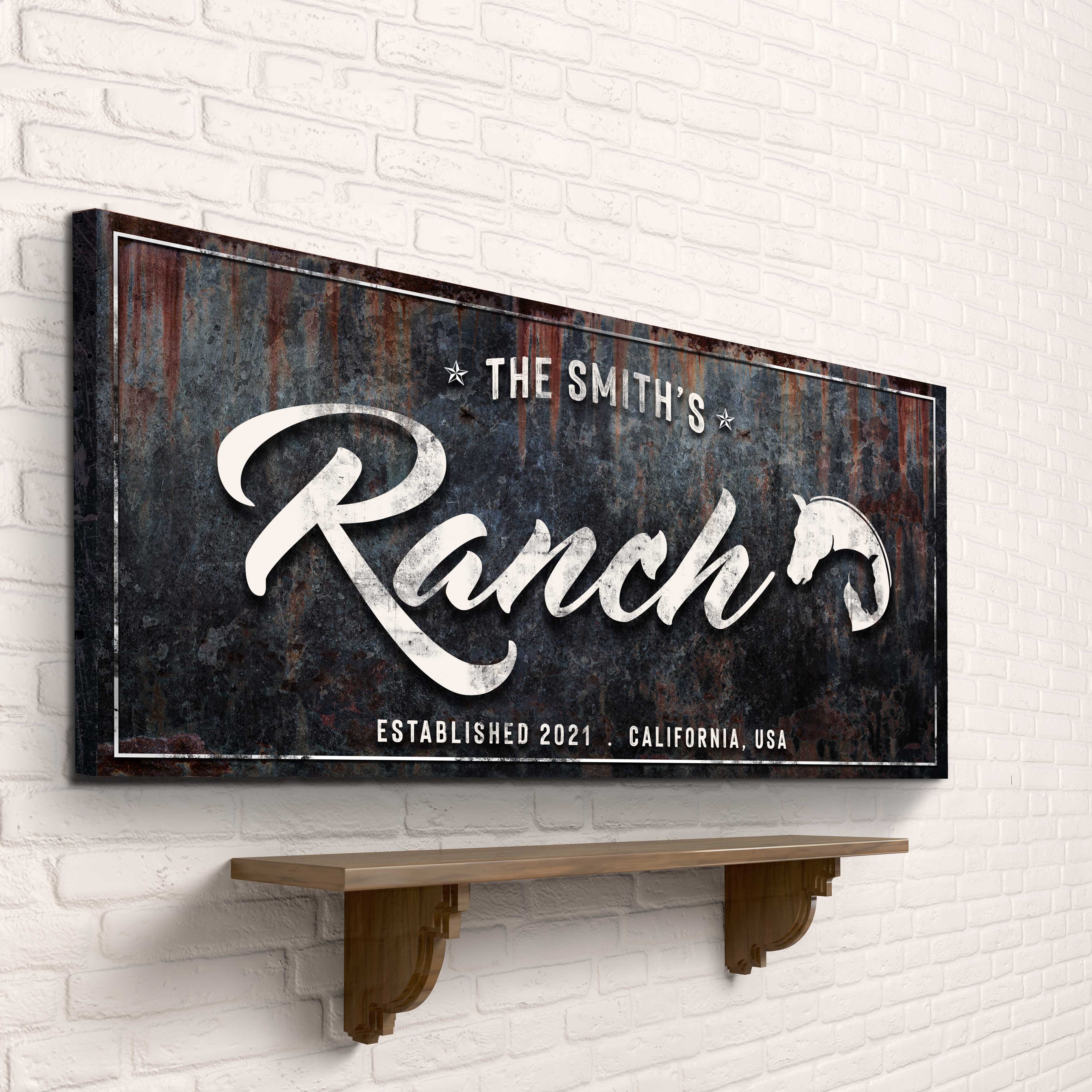Family Ranch Sign on sale at MyriadMart
