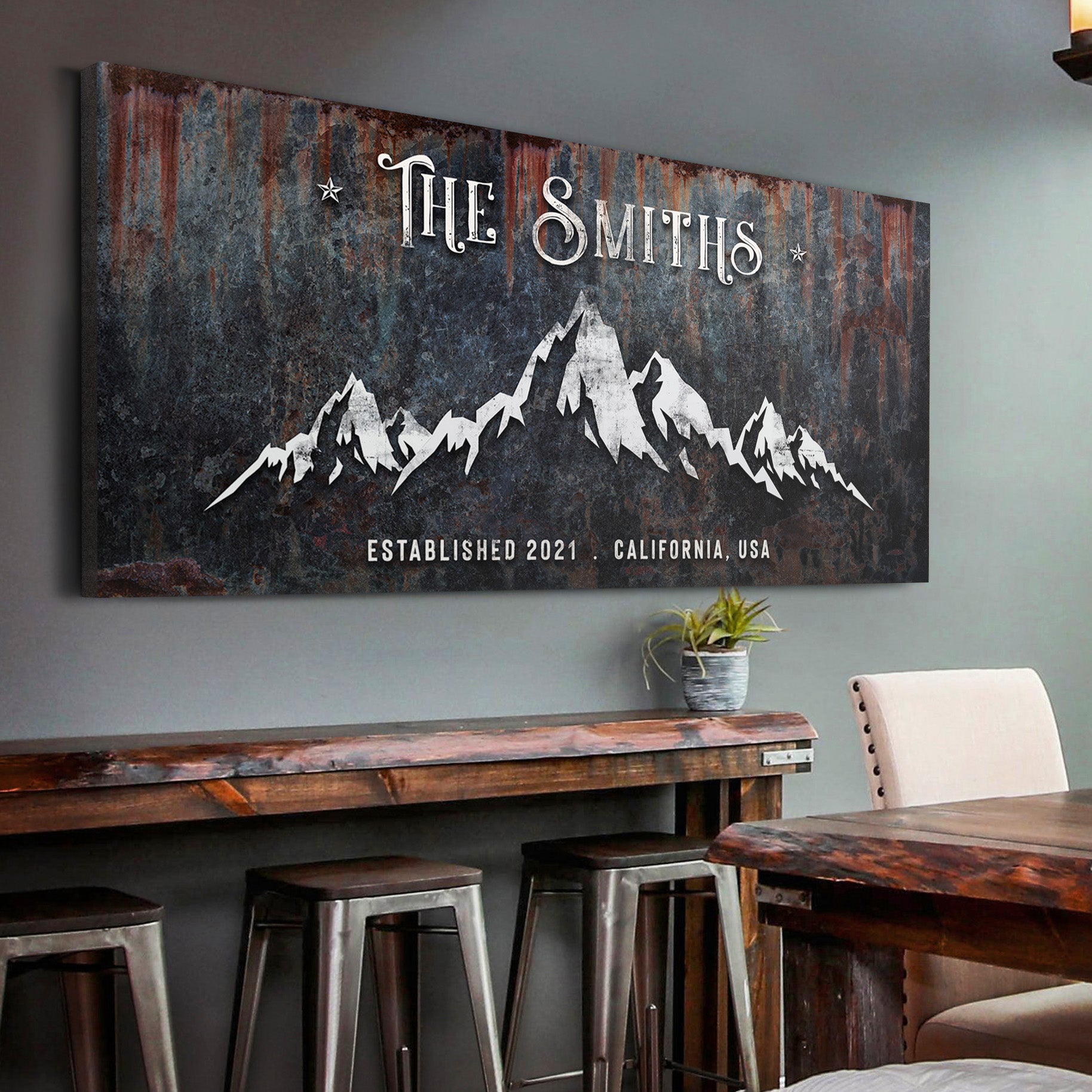 Family Mountain Home Sign III on sale at MyriadMart