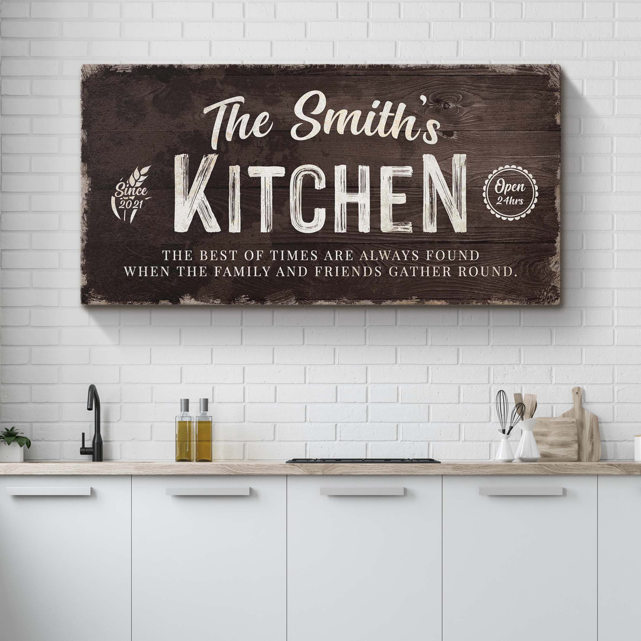 Family Kitchen Sign on sale at MyriadMart