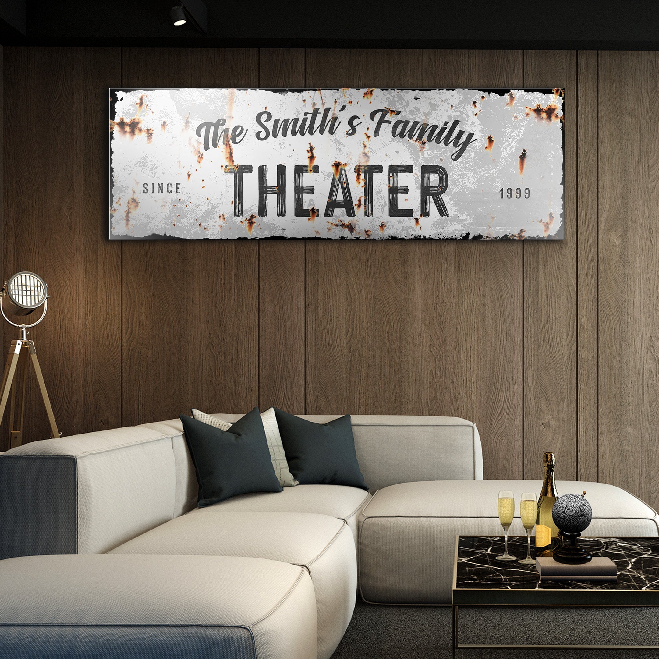 Family Theater Sign on sale at MyriadMart