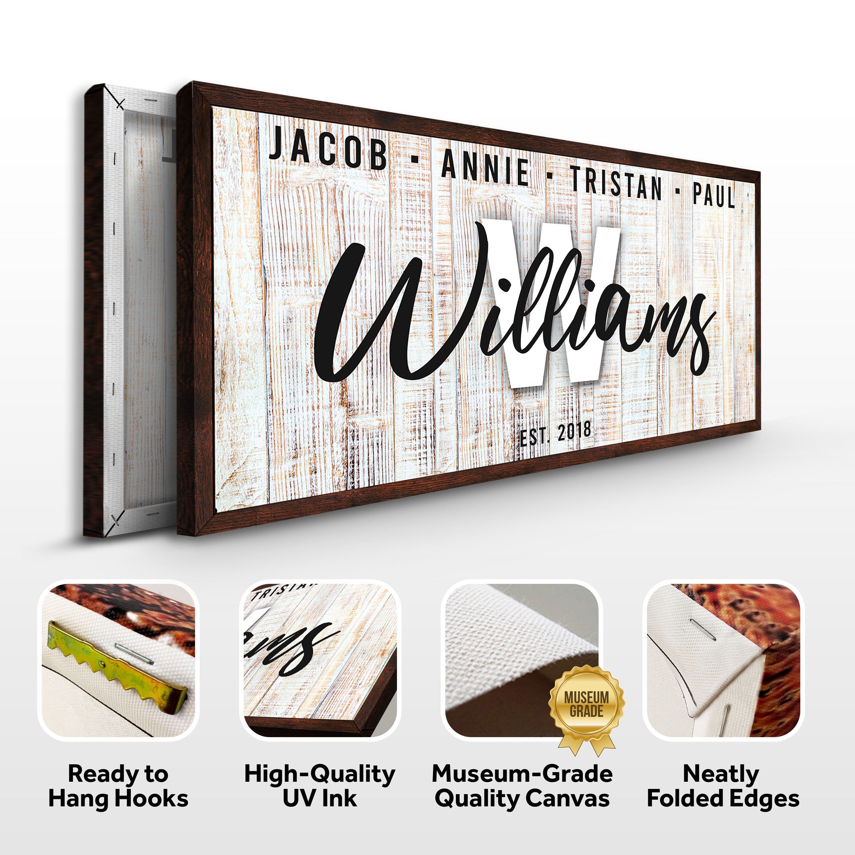 Family Wood Sign III on sale at MyriadMart