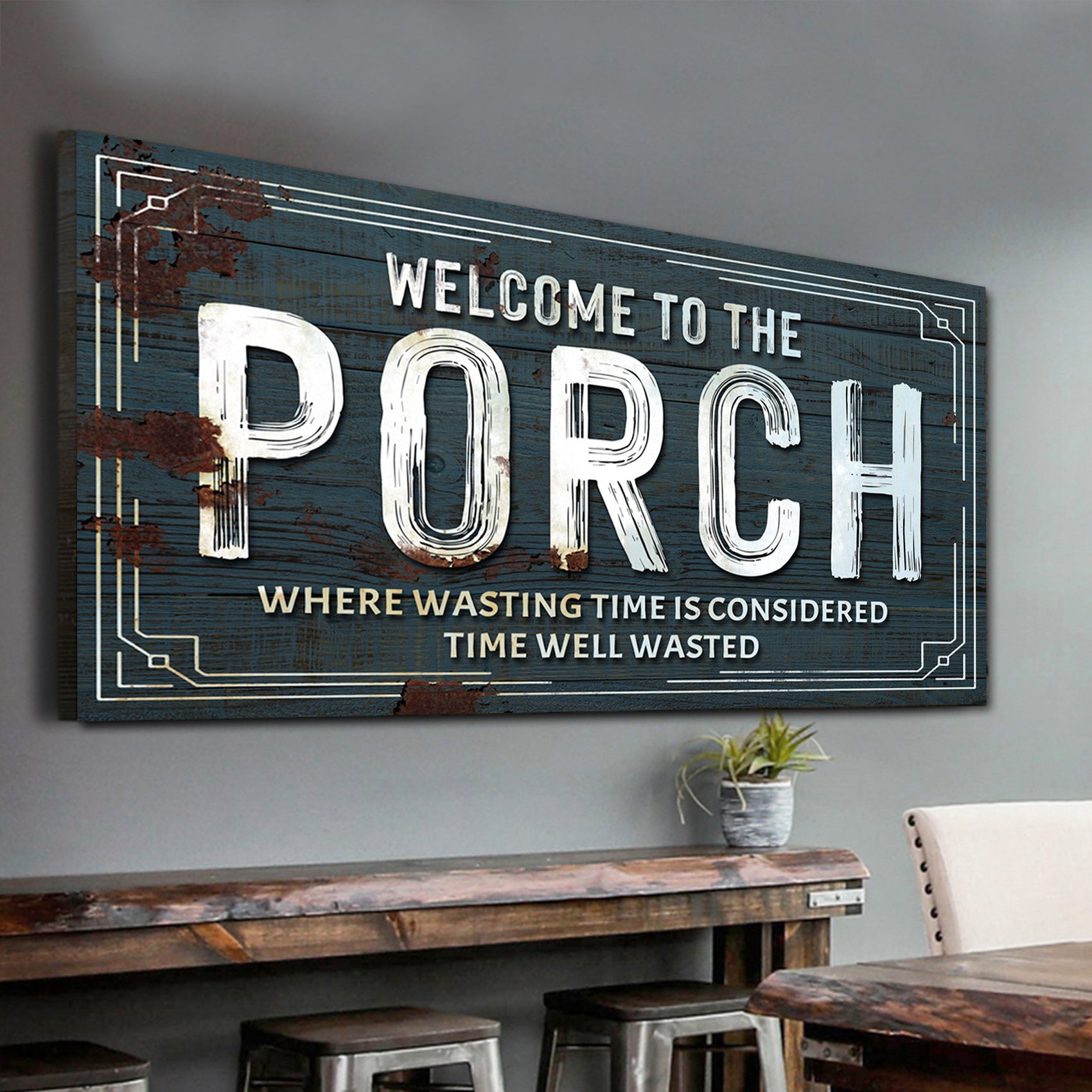 Welcome To The Porch Sign on sale at MyriadMart