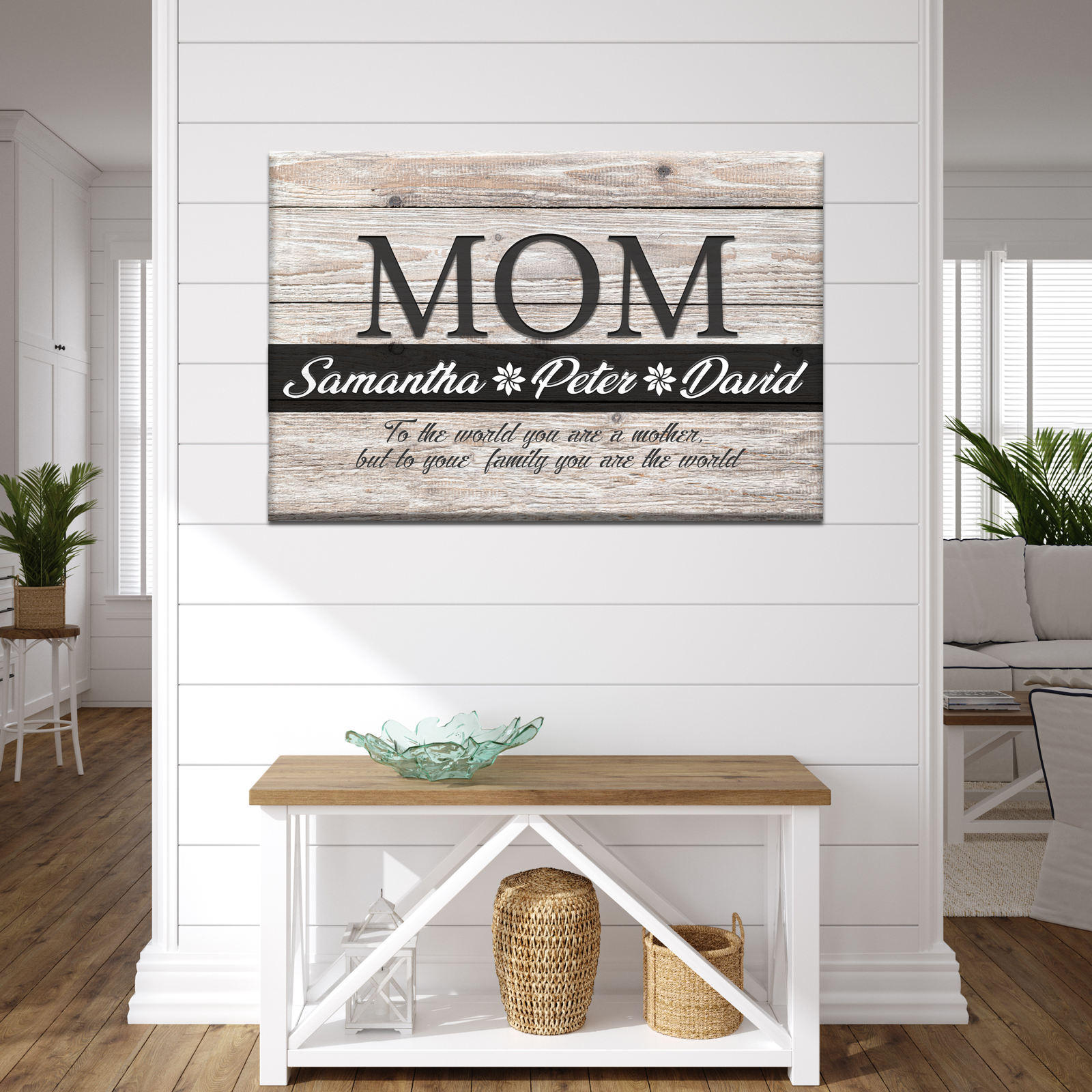 You Are the World, Mom Sign on sale at MyriadMart
