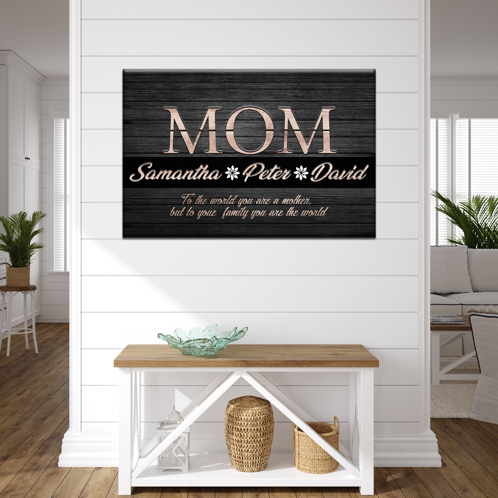 You Are the World, Mom Sign on sale at MyriadMart