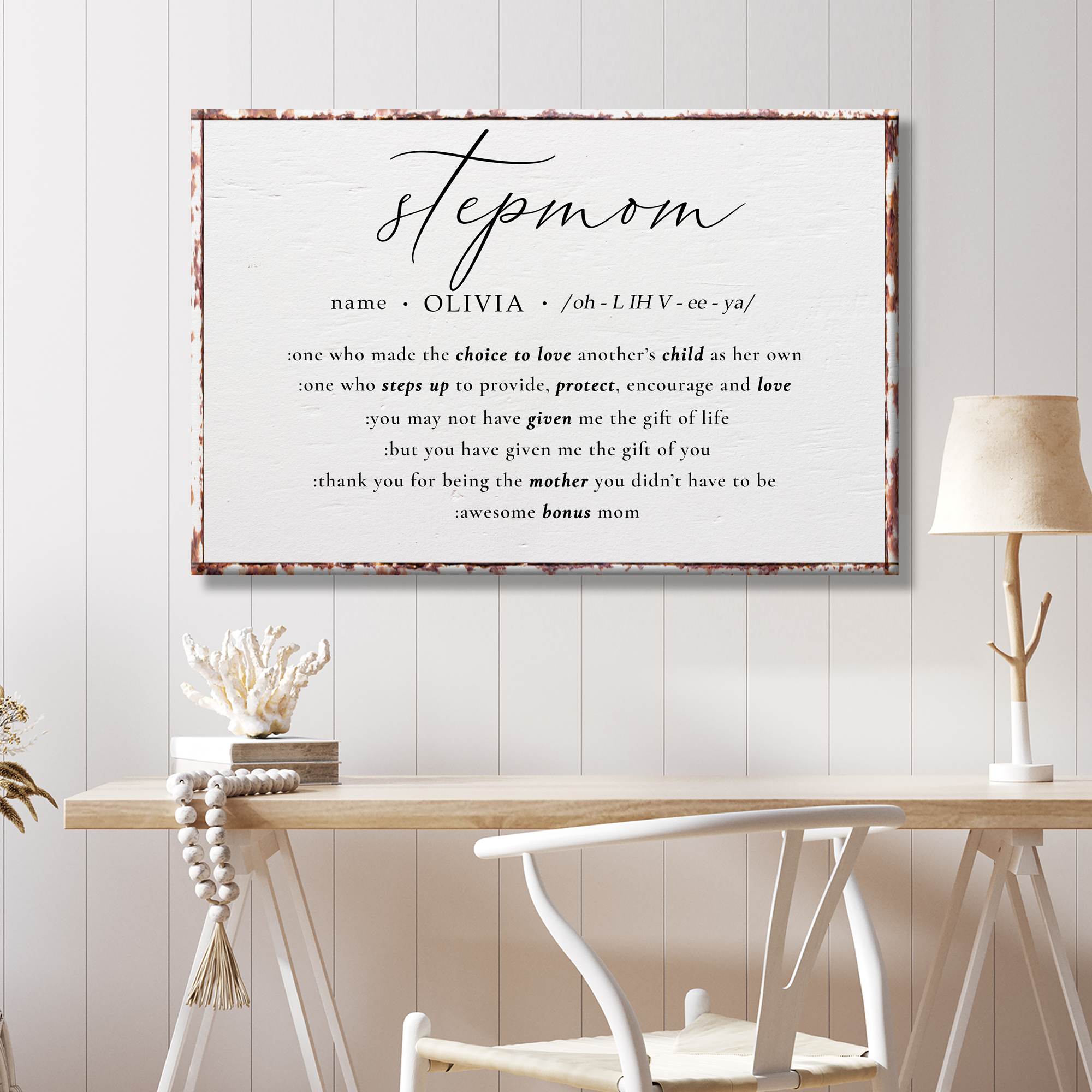 Thank You, Stepmom Sign on sale at MyriadMart