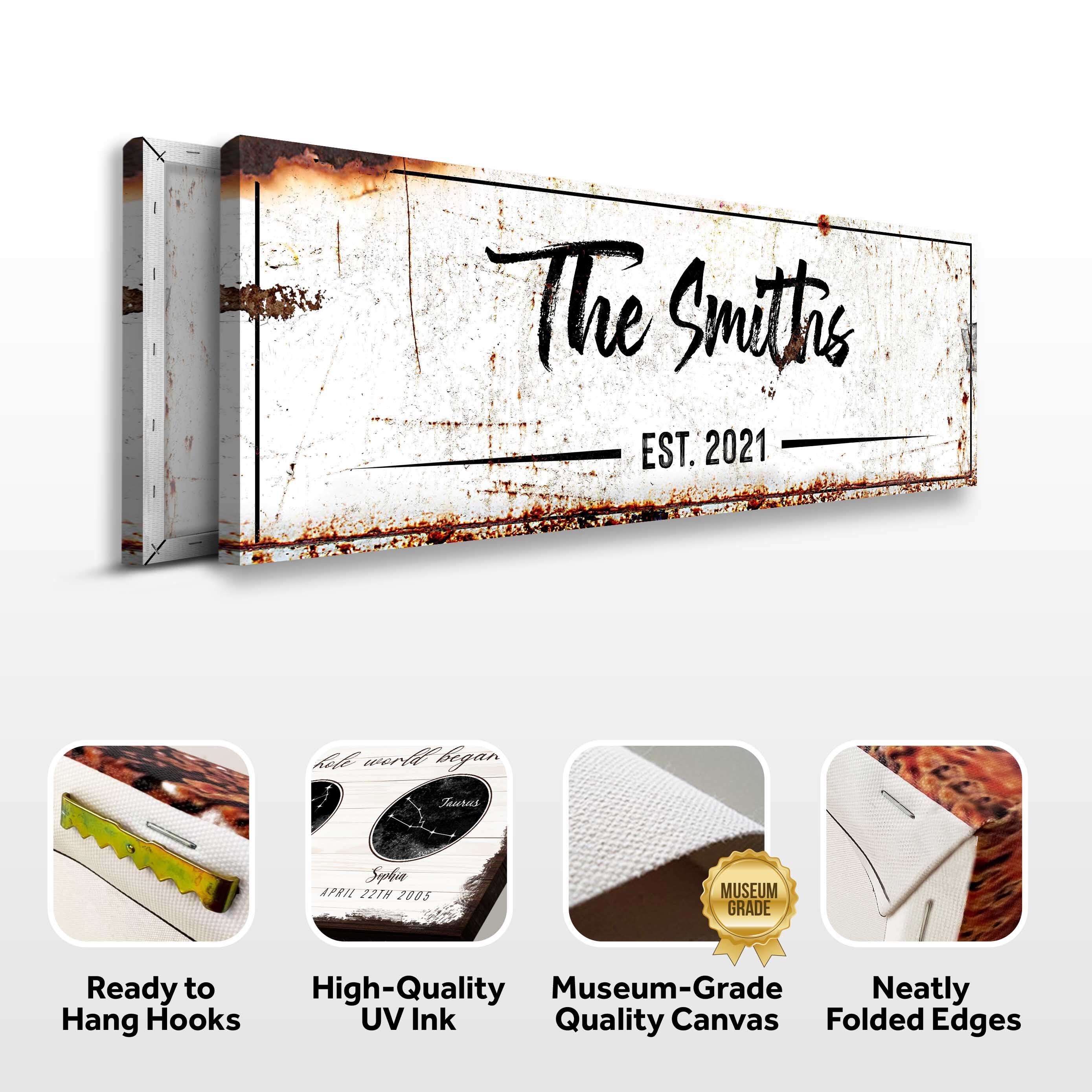 Family Rustic Sign on sale at MyriadMart