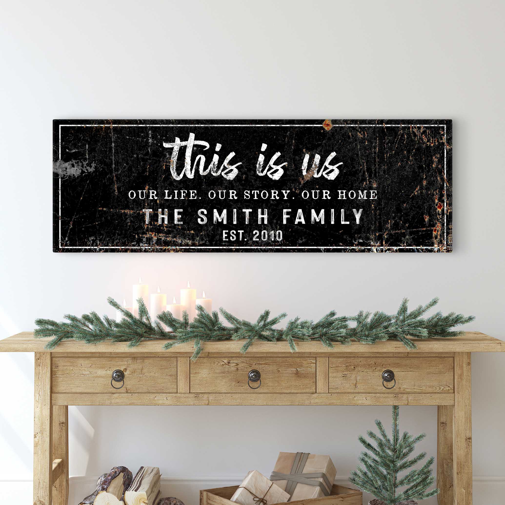 This Is Us Rustic Sign II on sale at MyriadMart