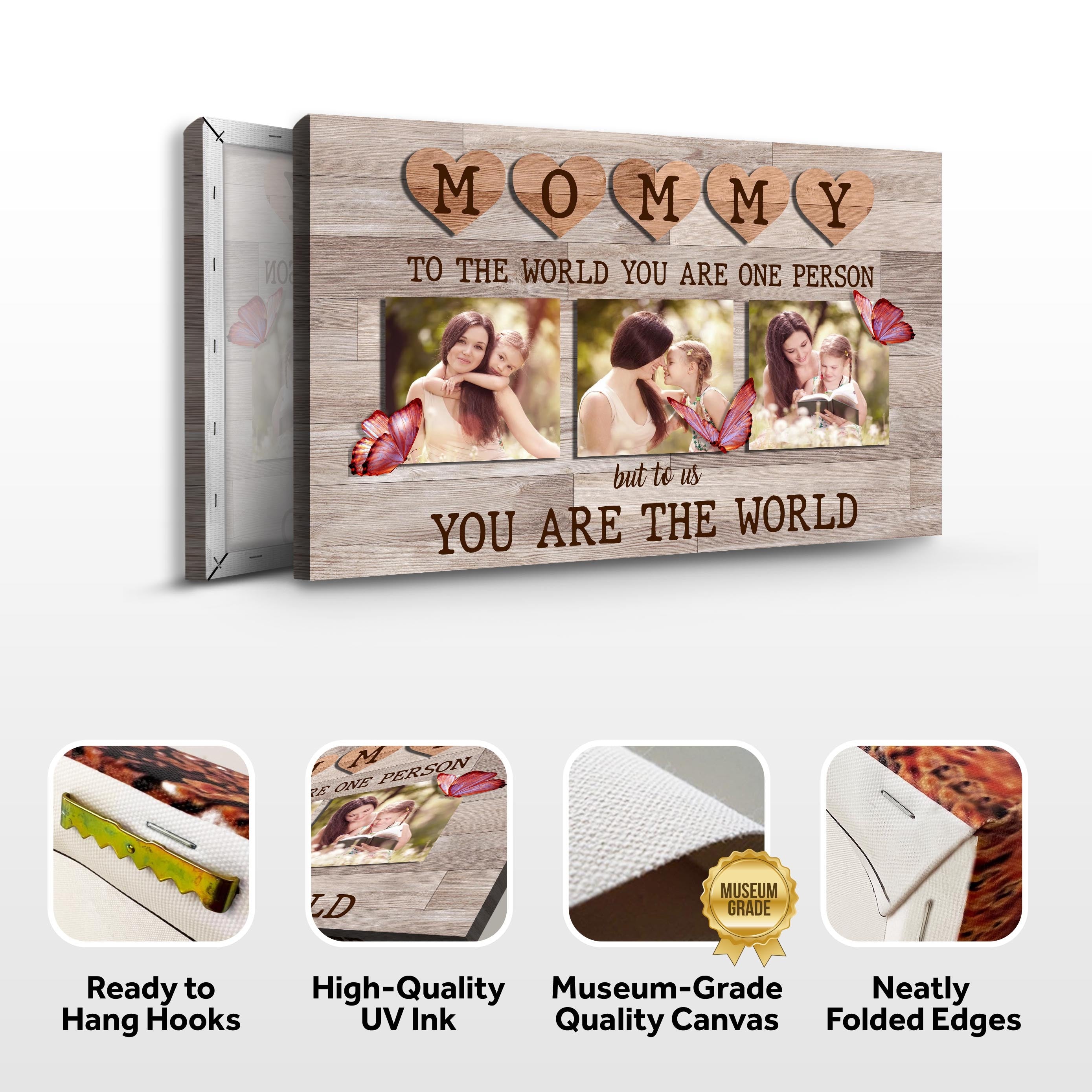 Mommy You Are The World Sign on sale at MyriadMart