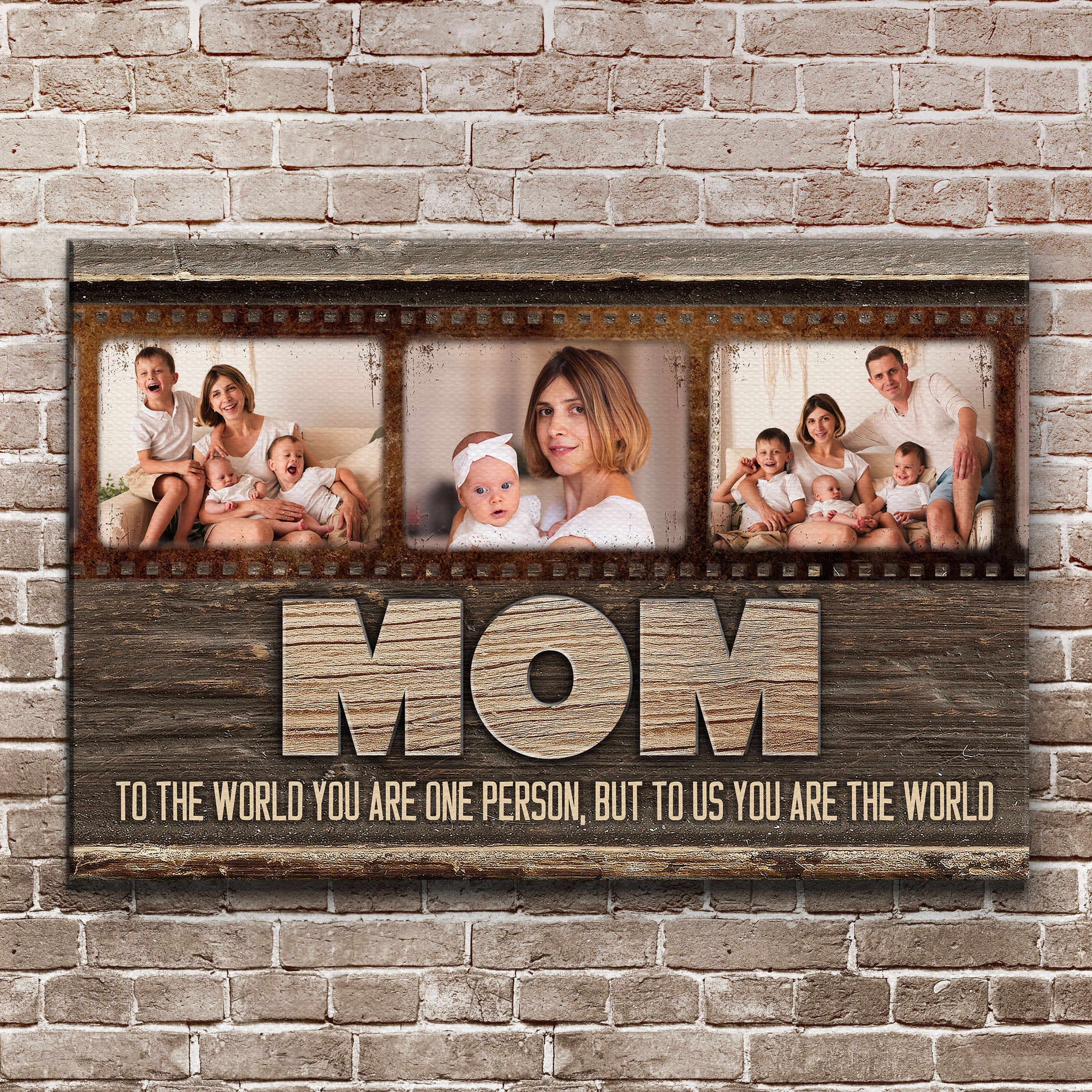 Mother's Day Sign To Us You Are The World on sale at MyriadMart