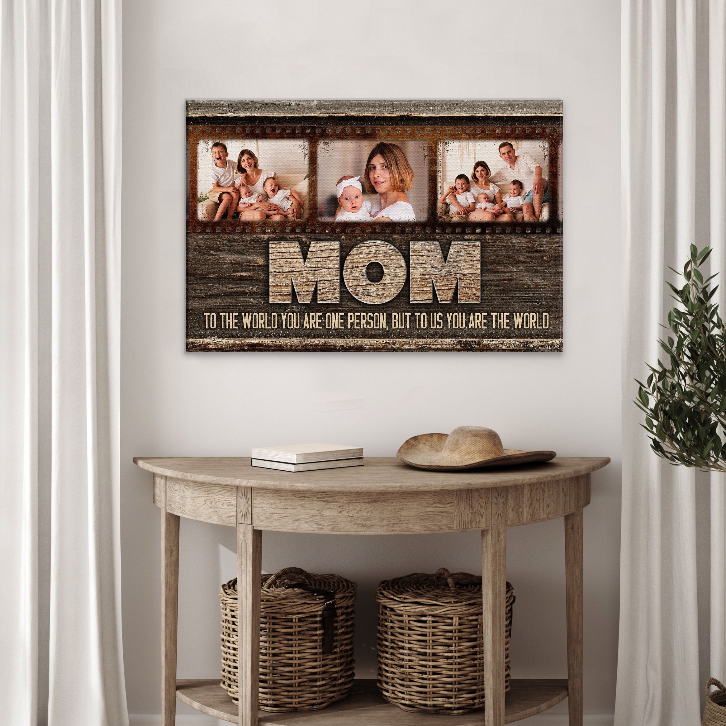 Mother's Day Sign To Us You Are The World on sale at MyriadMart