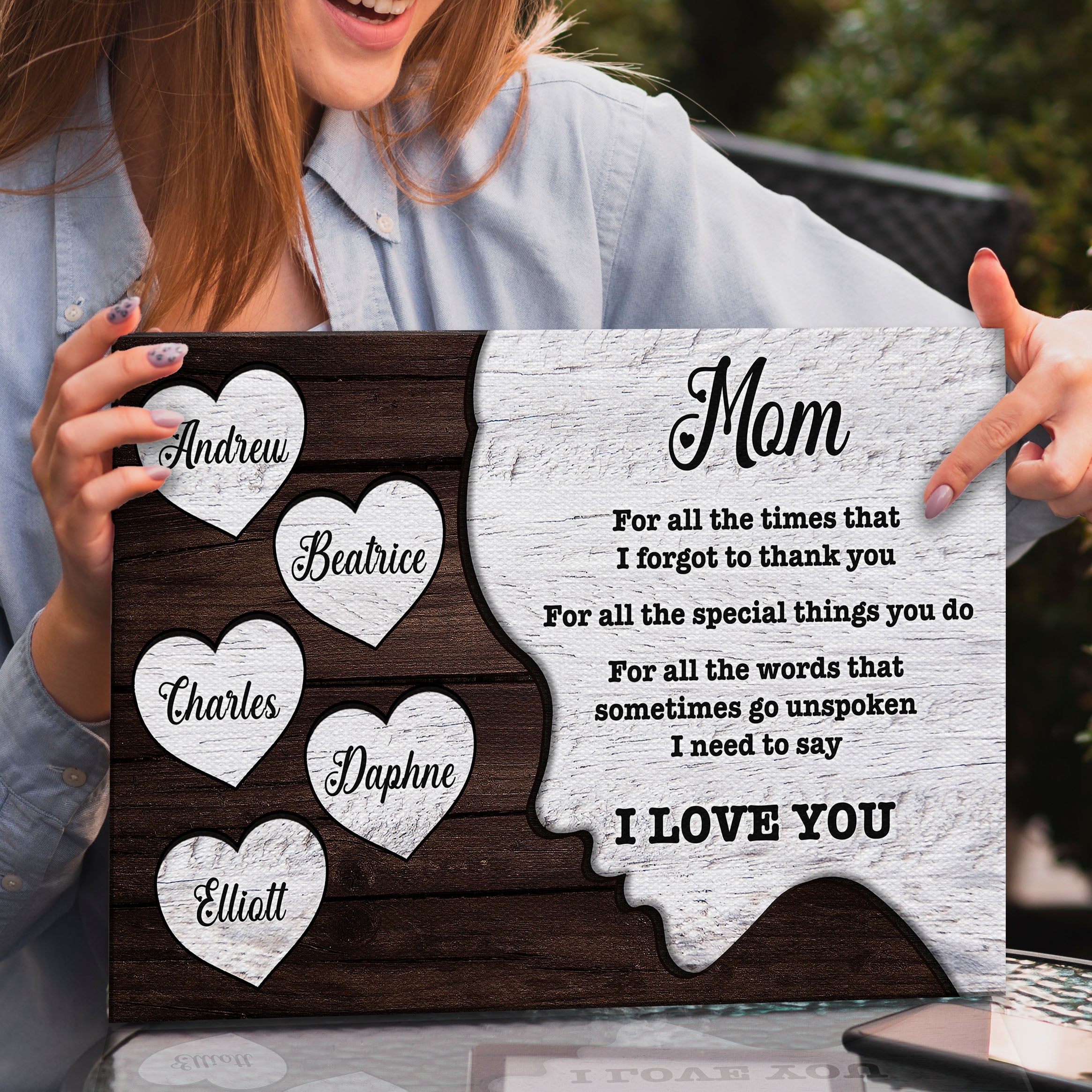 Mother's Day Sign I Need to Say I Love You on sale at MyriadMart