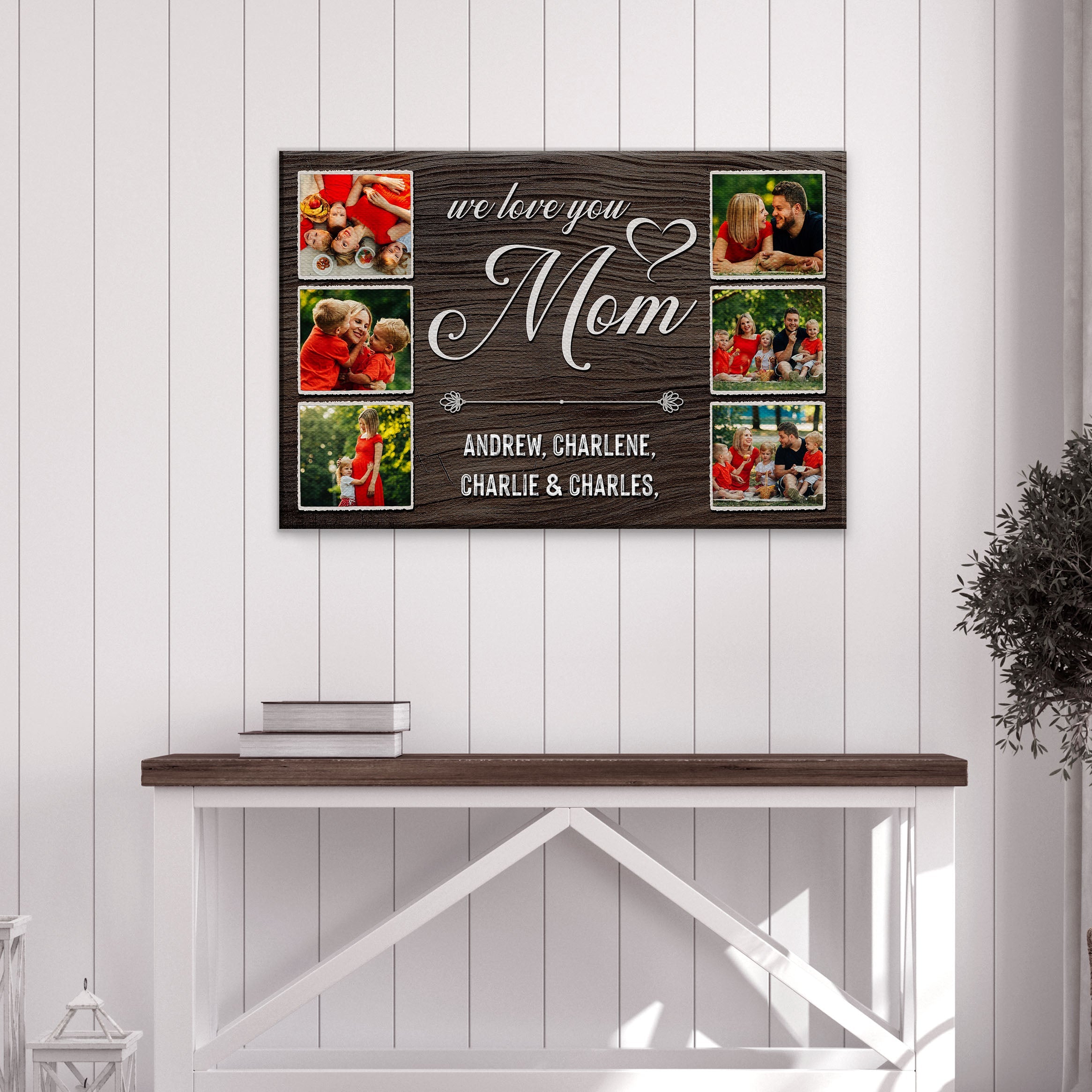 Mother's Day Sign We Love You Mom on sale at MyriadMart