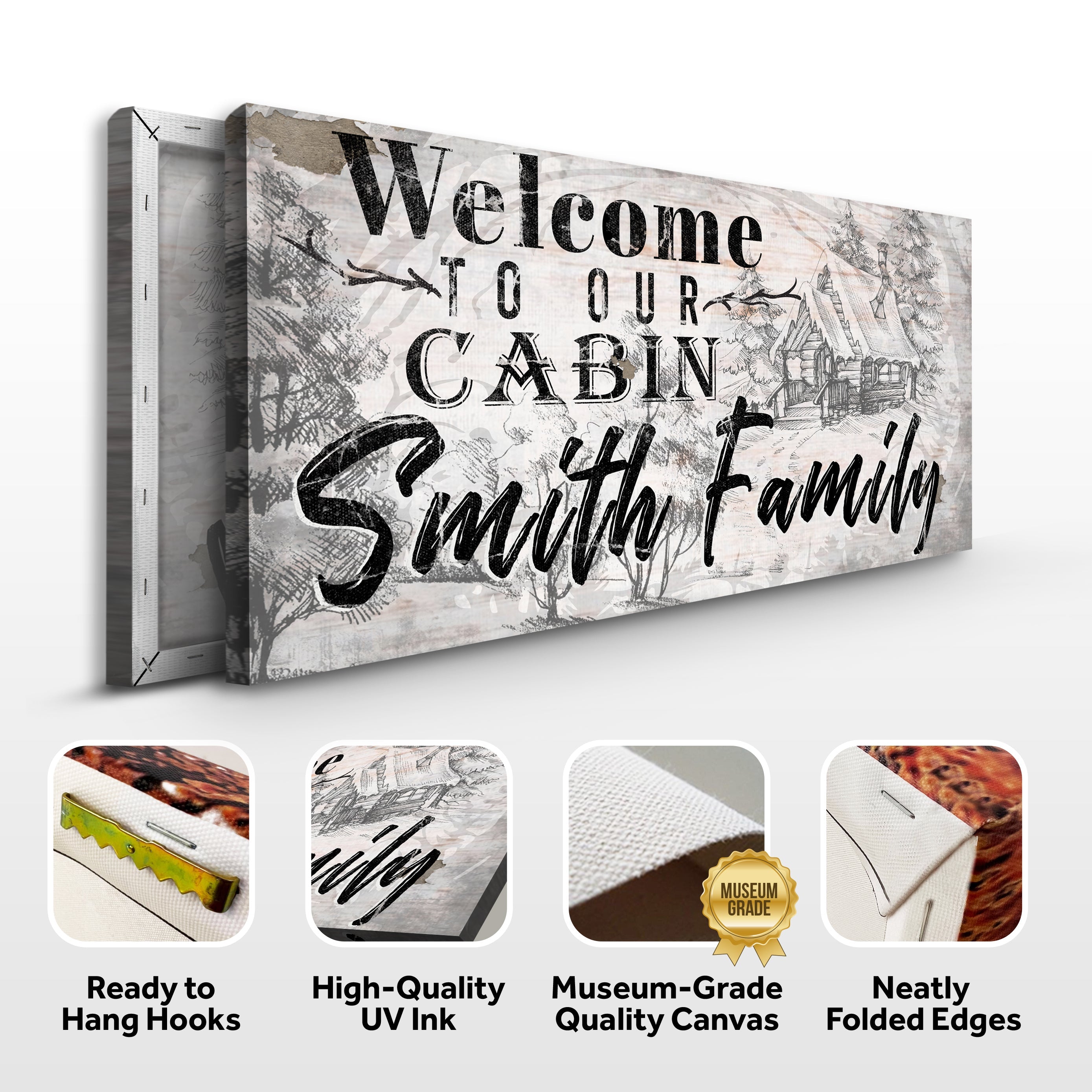 Our Cabin Sign on sale at MyriadMart