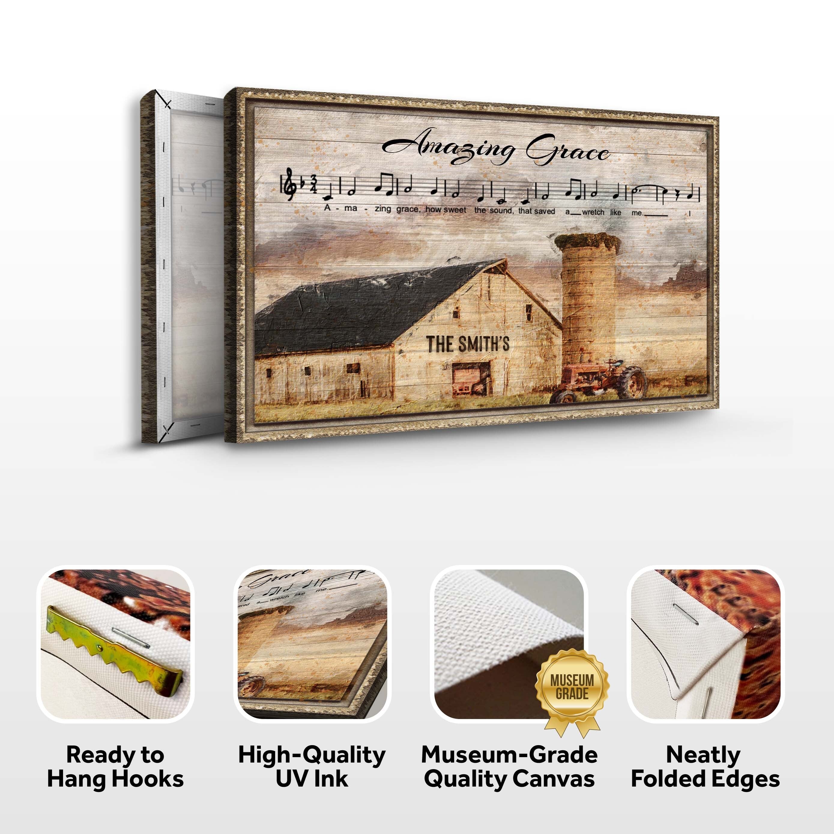 Amazing Grace Family Sign II on sale at MyriadMart