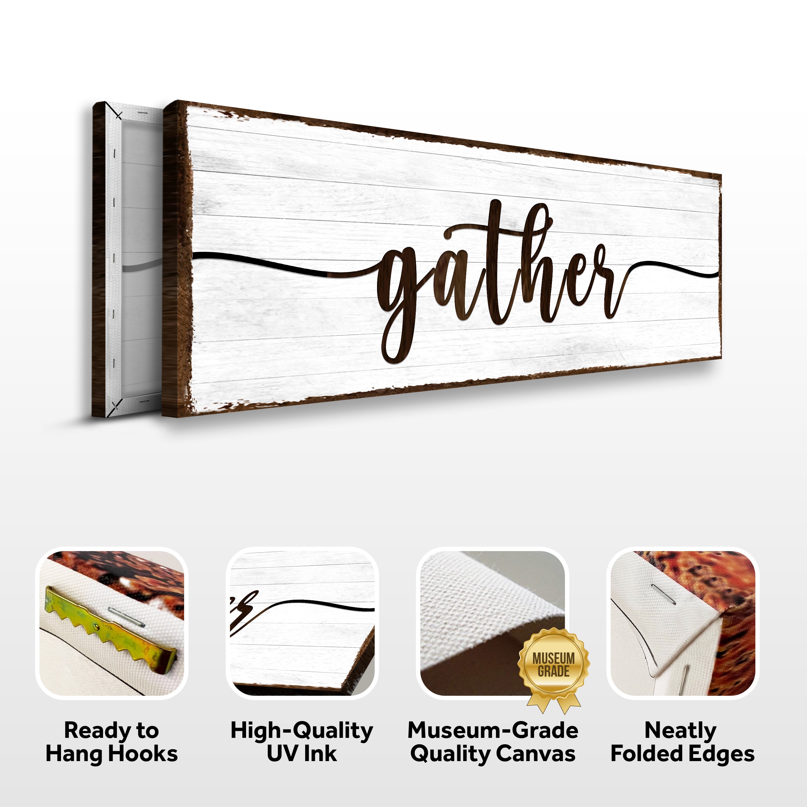 Gather Wall Art Sign II on sale at MyriadMart