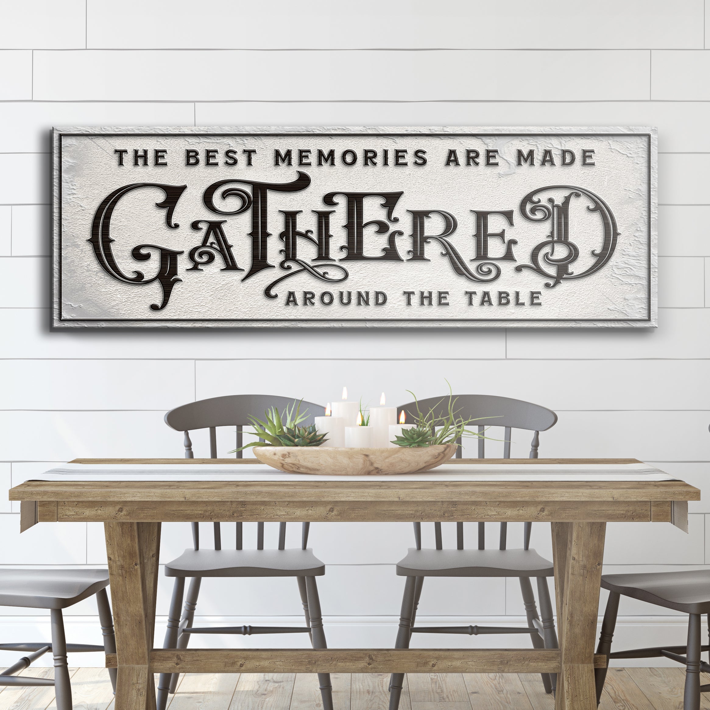Gathered Around Table Sign II on sale at MyriadMart