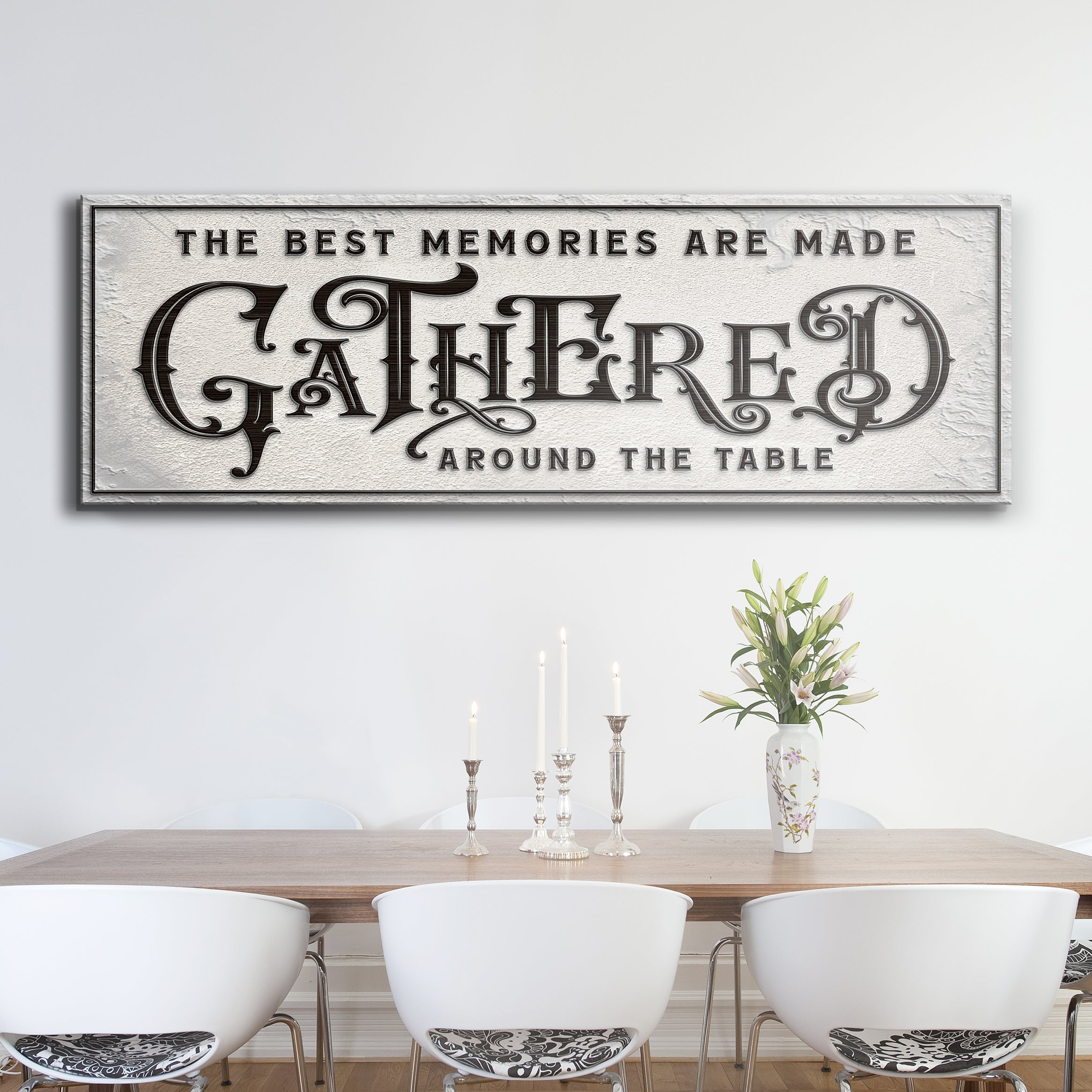 Gathered Around Table Sign II on sale at MyriadMart