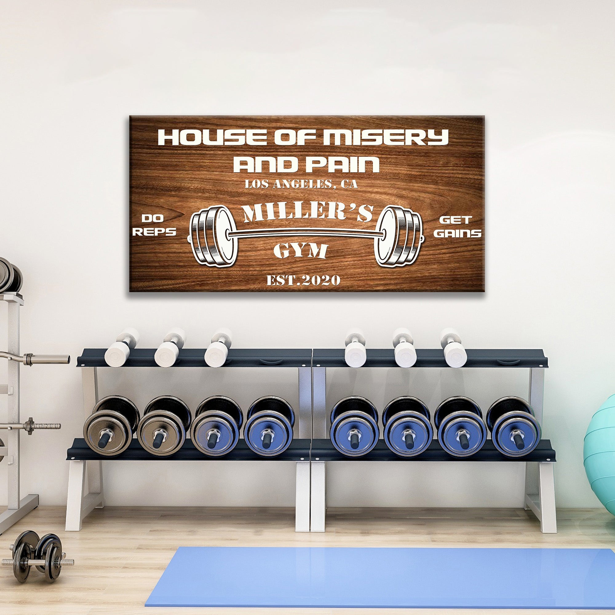 Gym Sign XII on sale at MyriadMart