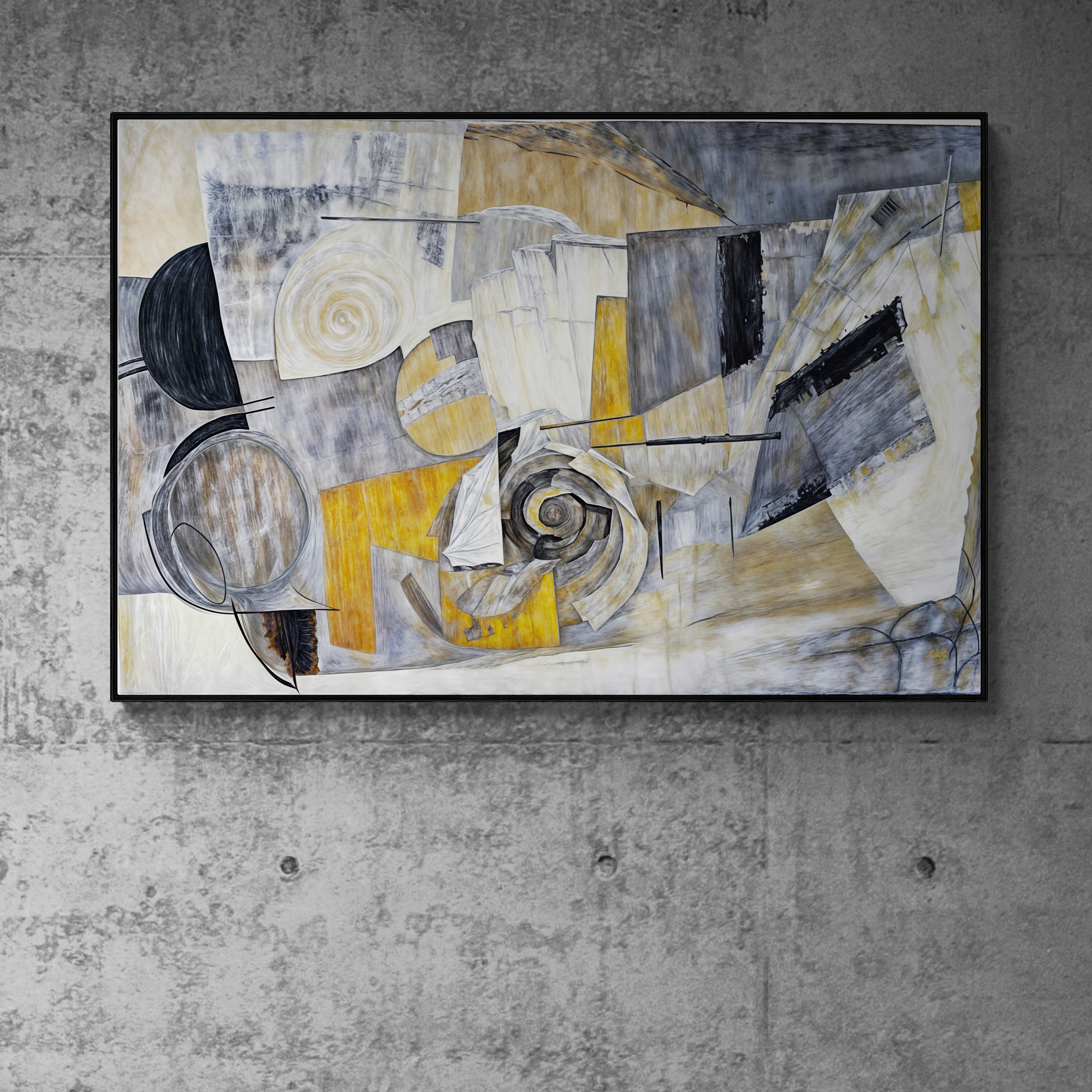Canvas Print: "Harmonic Dissonance" on sale at MyriadMart