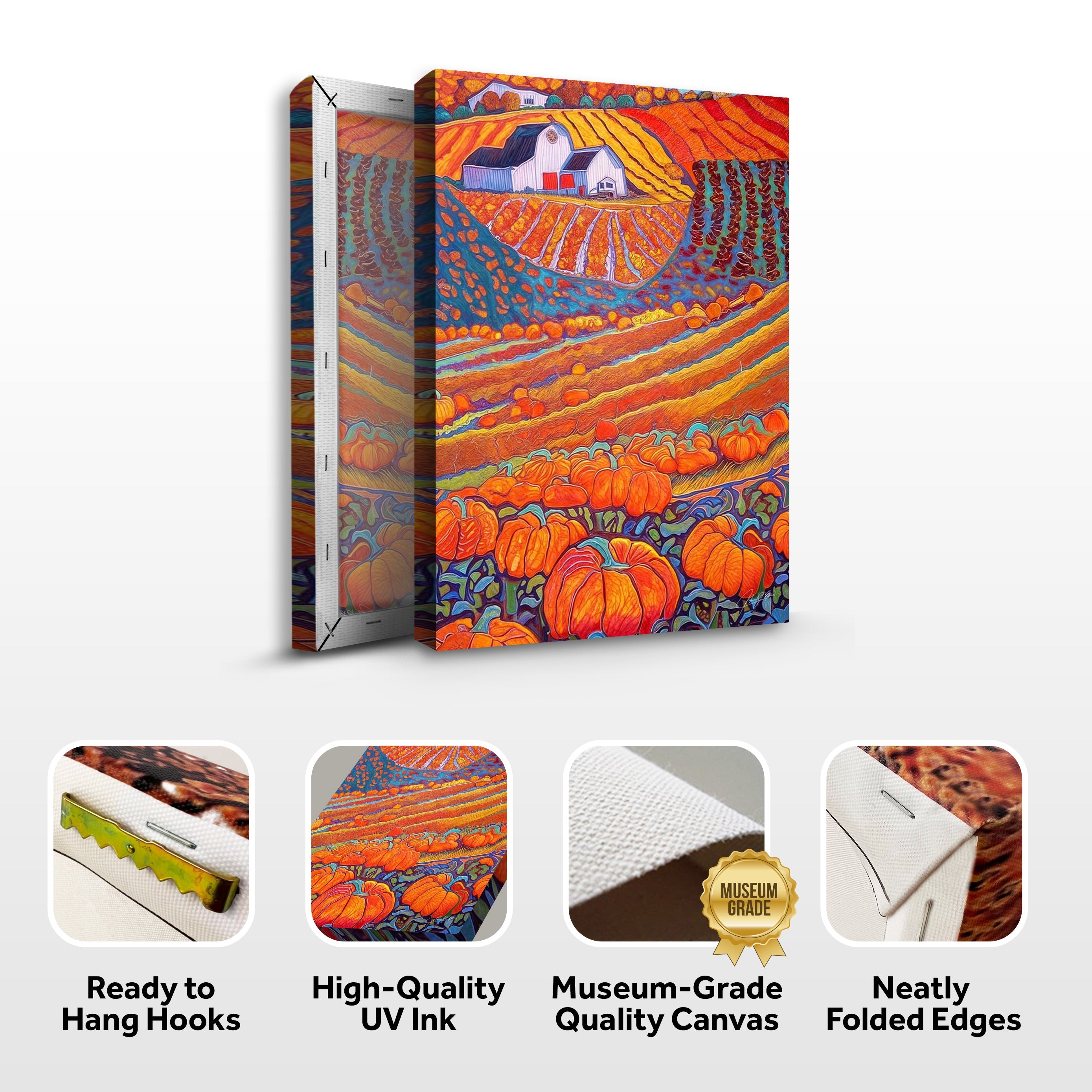 Canvas Print: "Harvest Hues" on sale at MyriadMart