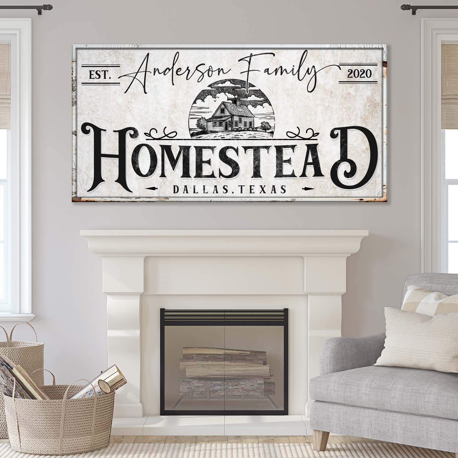 Homestead Sign XII on sale at MyriadMart
