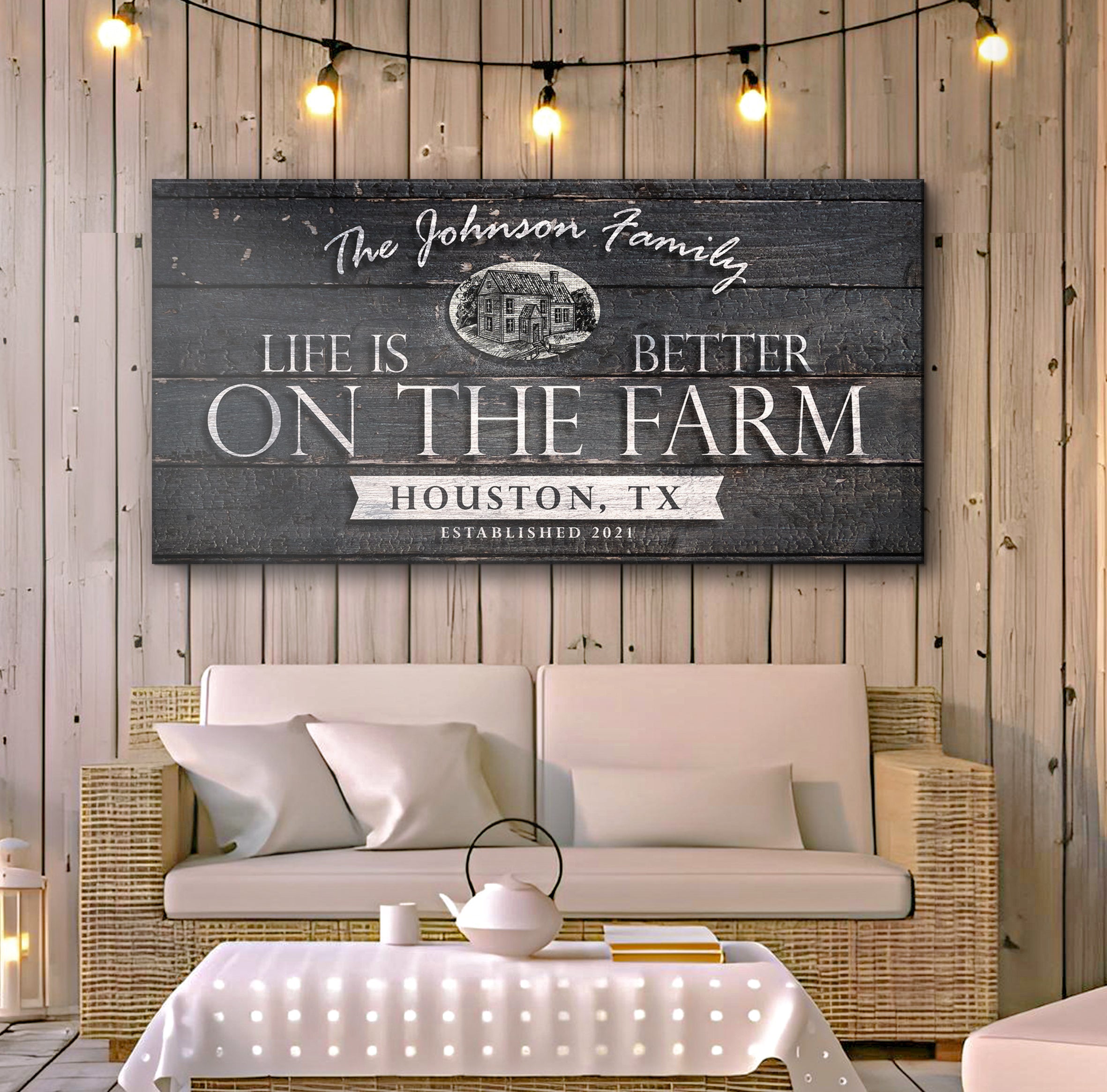 Life Is Better On The Farm Sign V on sale at MyriadMart