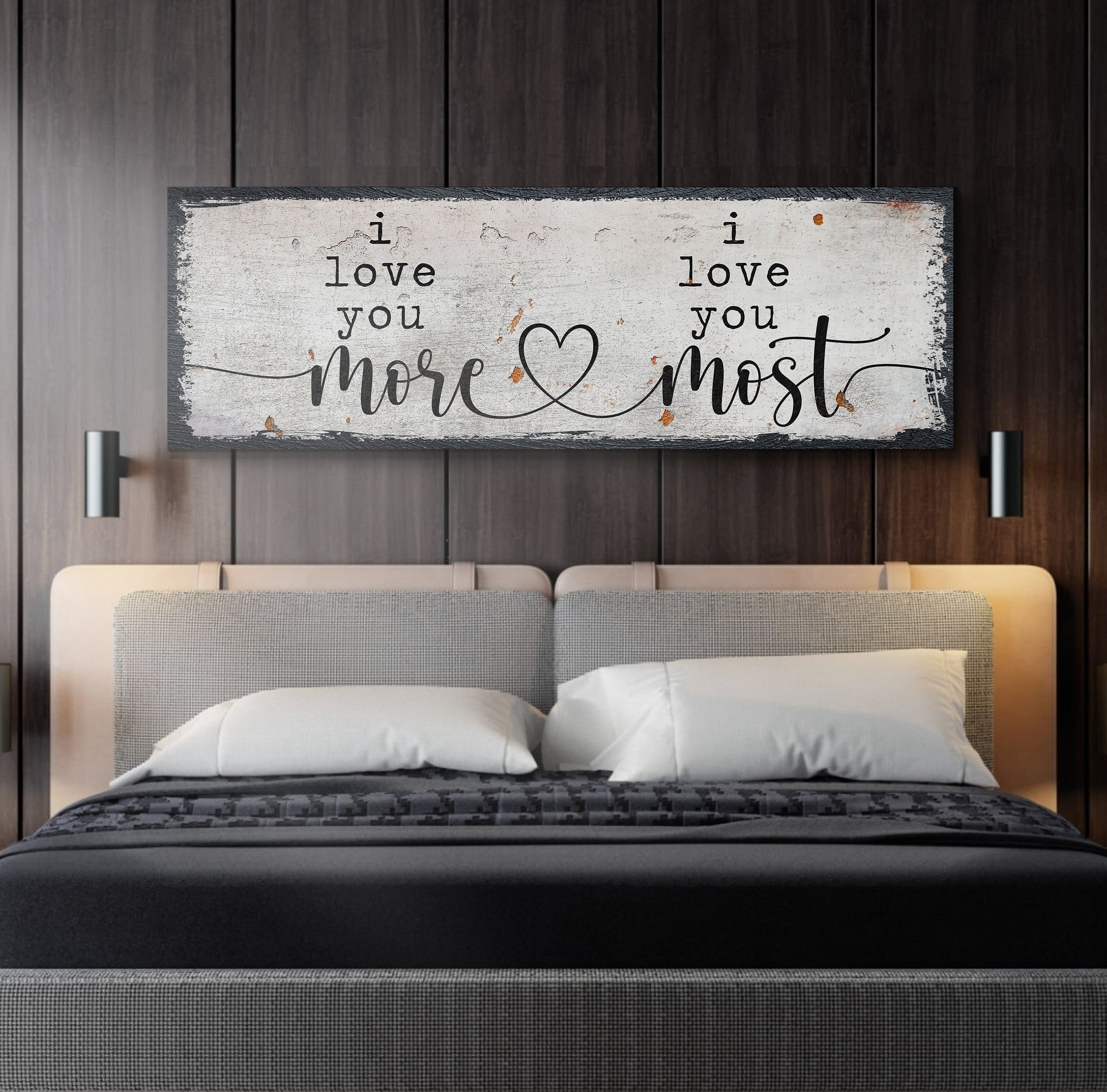 I Love You More I Love You Most Sign II on sale at MyriadMart