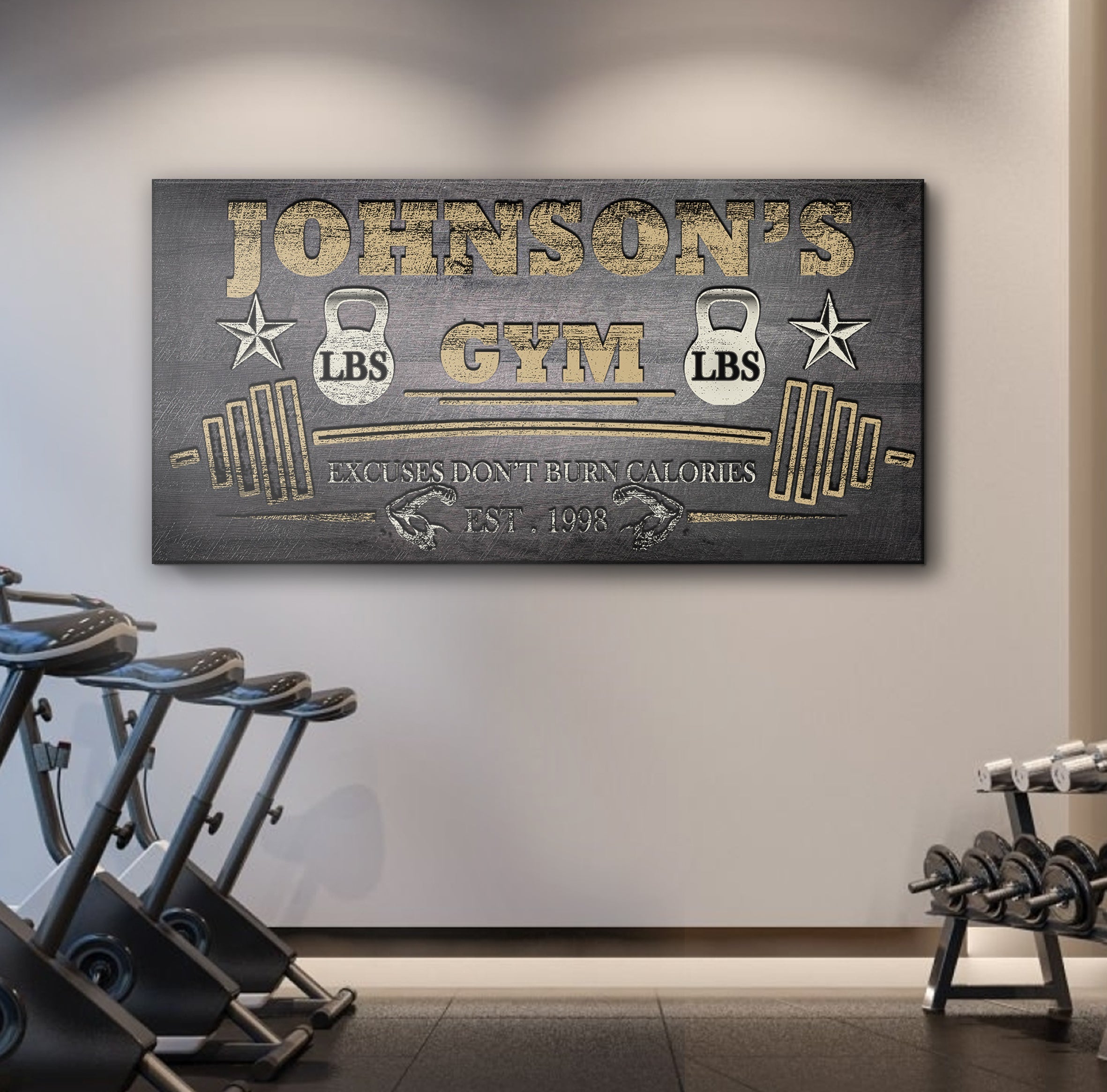 Gym Sign VIII on sale at MyriadMart
