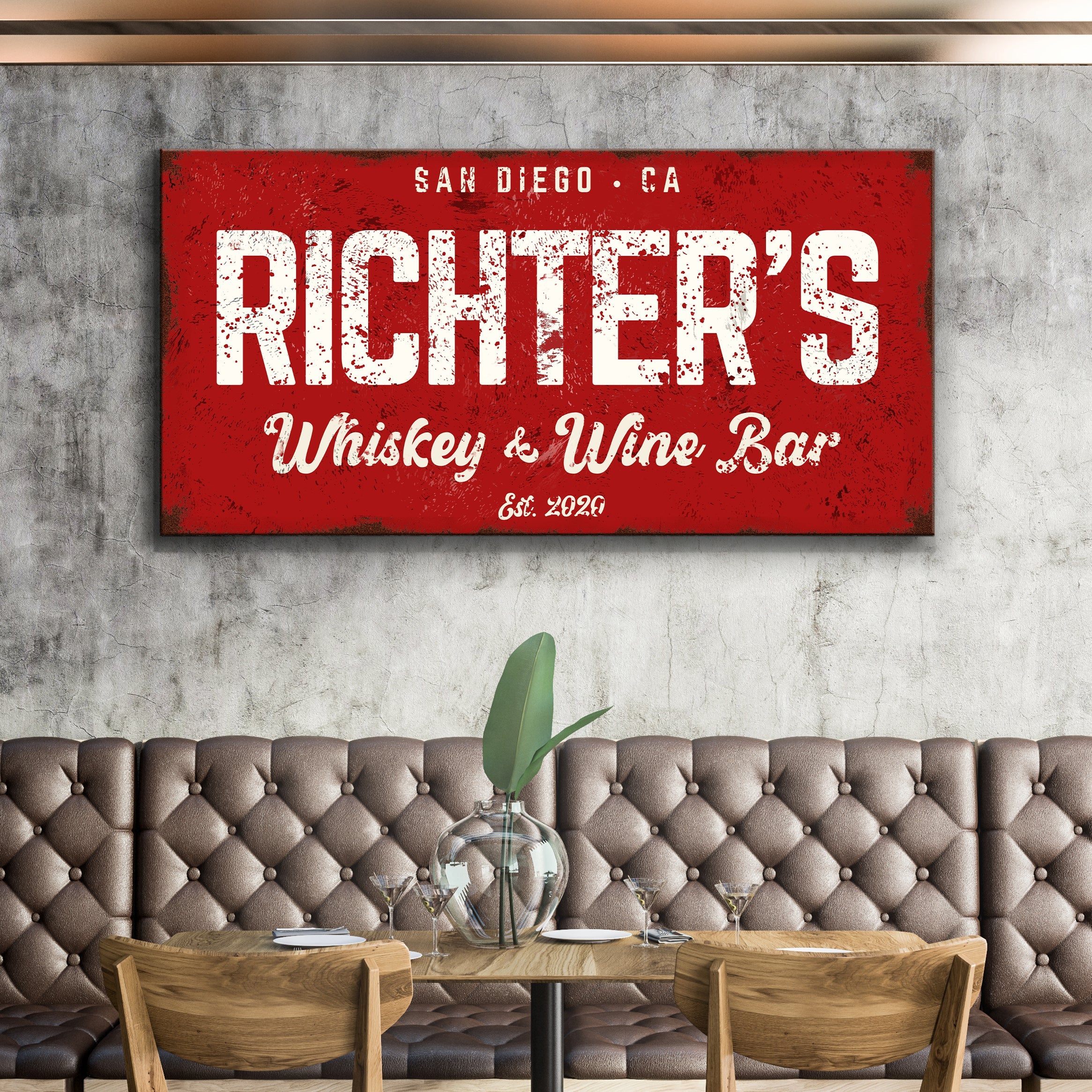 Whiskey And Wine Bar Sign III on sale at MyriadMart