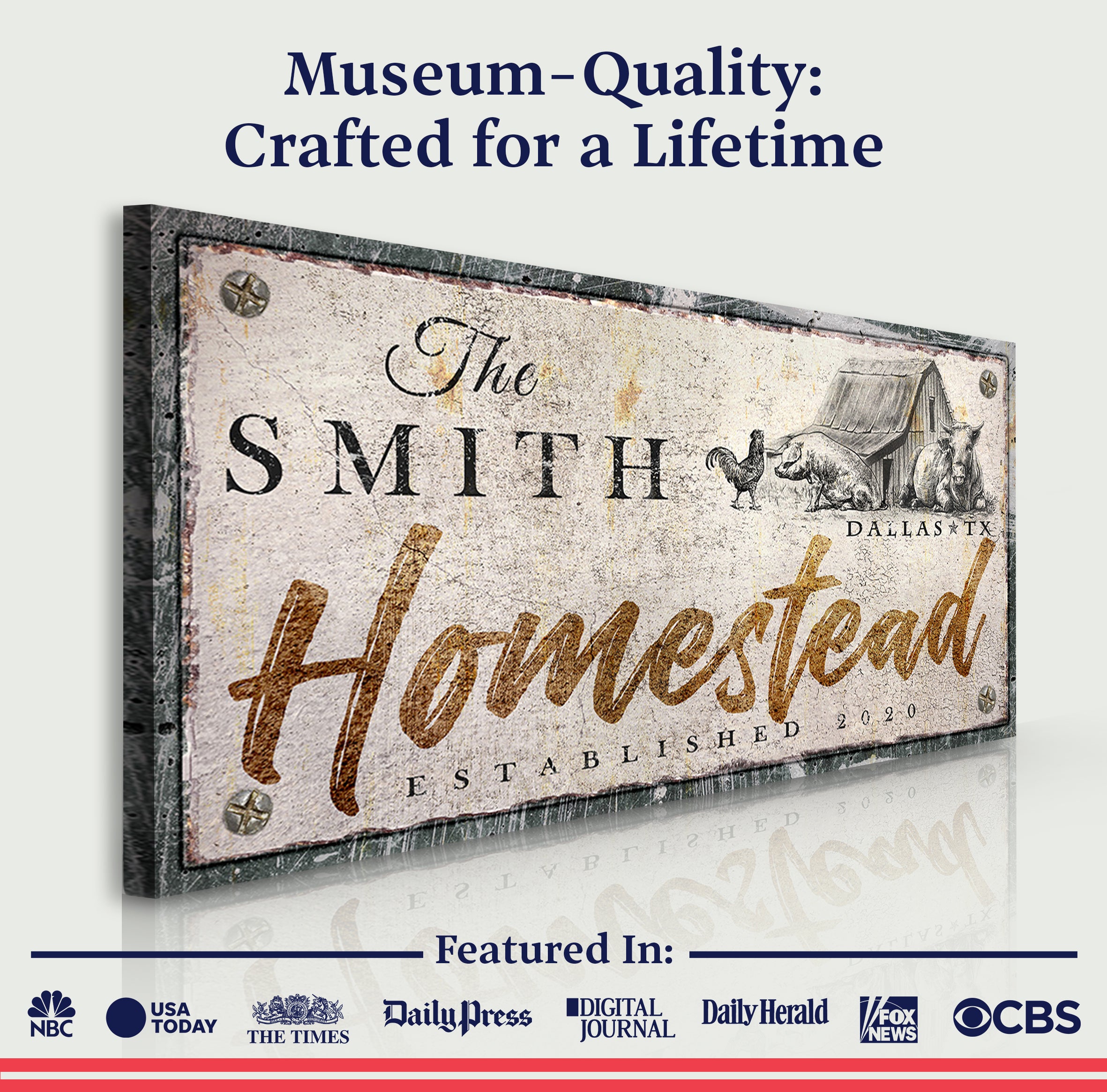 Homestead Sign IV on sale at MyriadMart