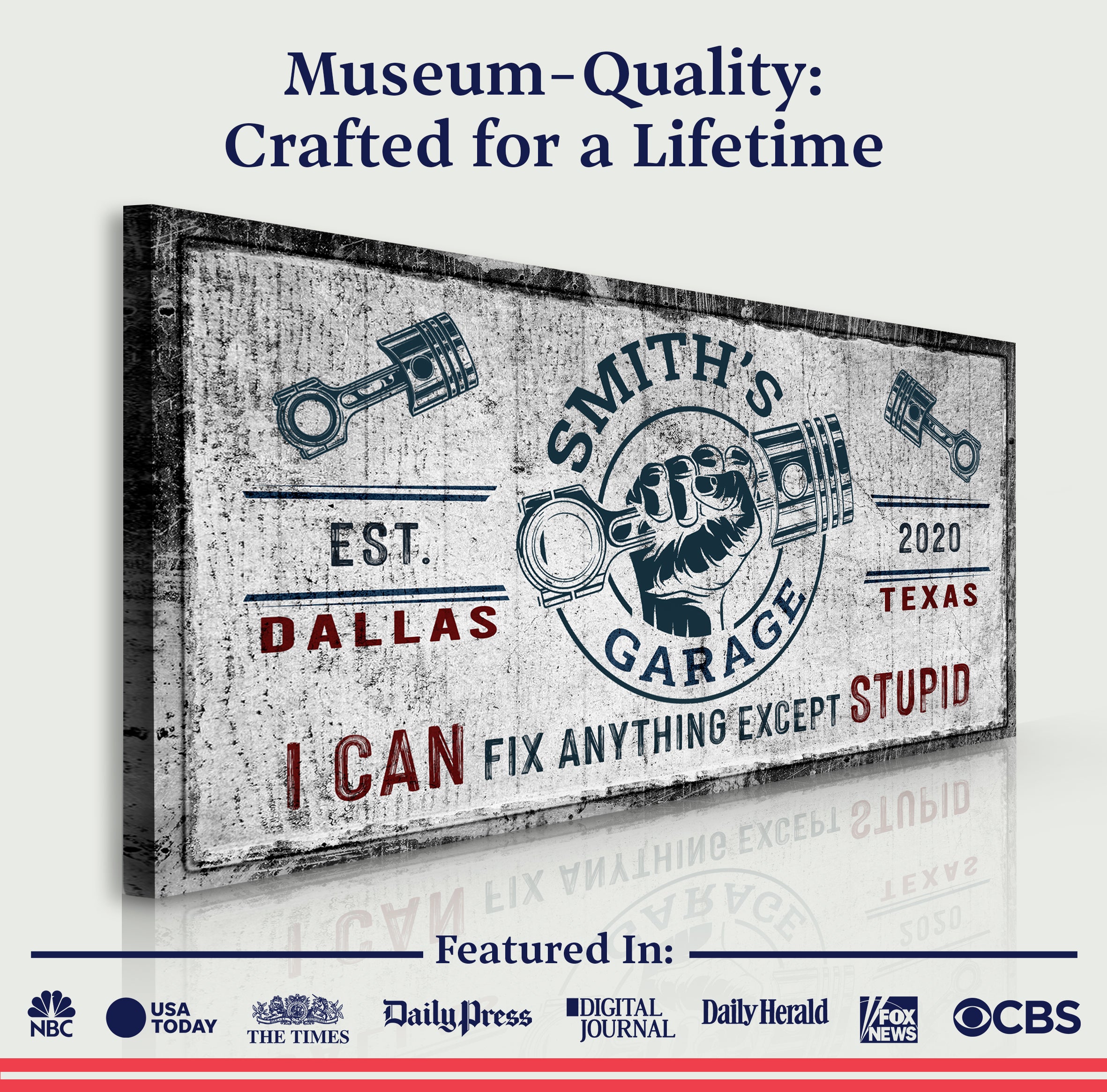 Family Garage Sign on sale at MyriadMart