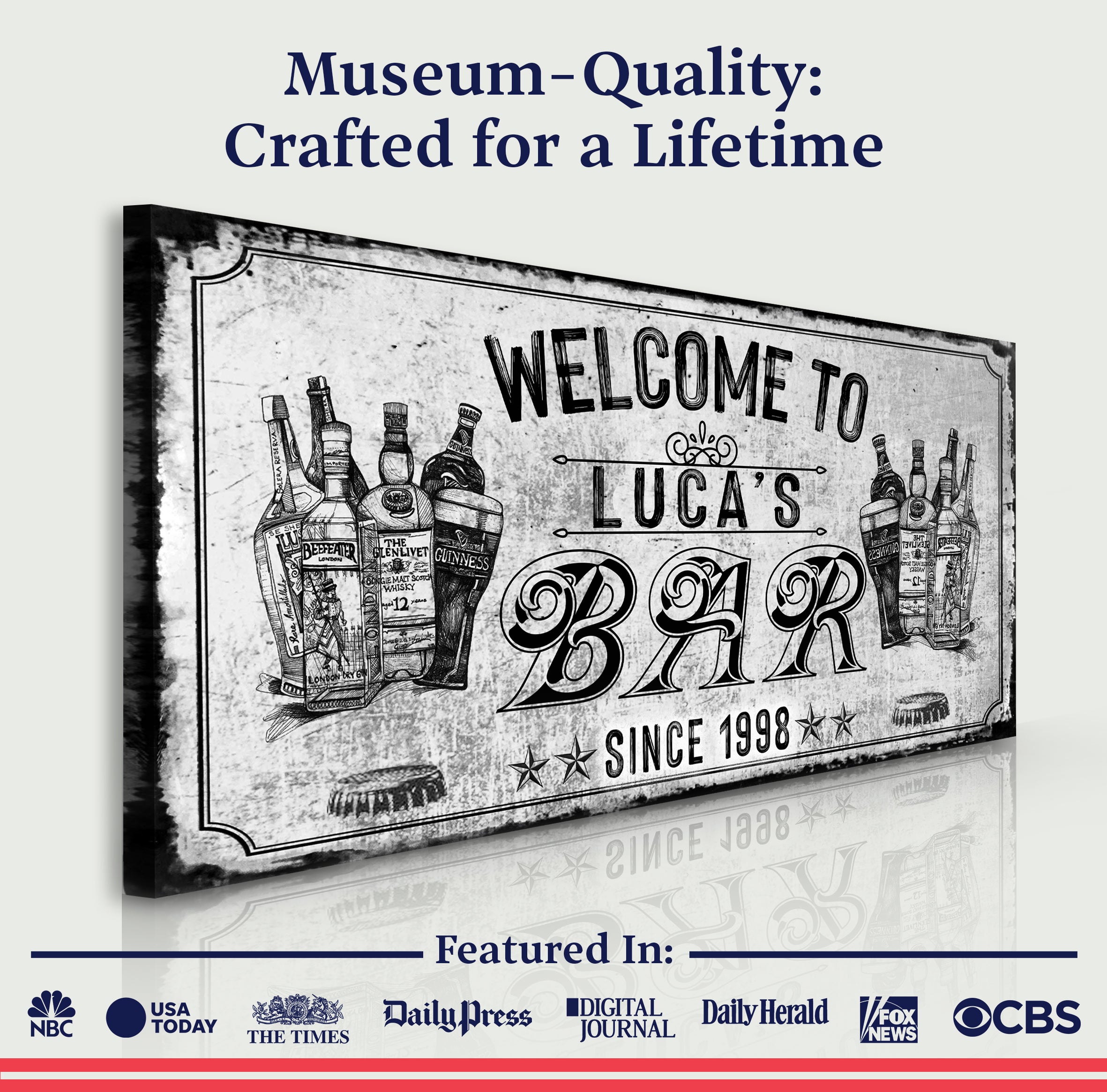 Bar Sign VI on sale at MyriadMart