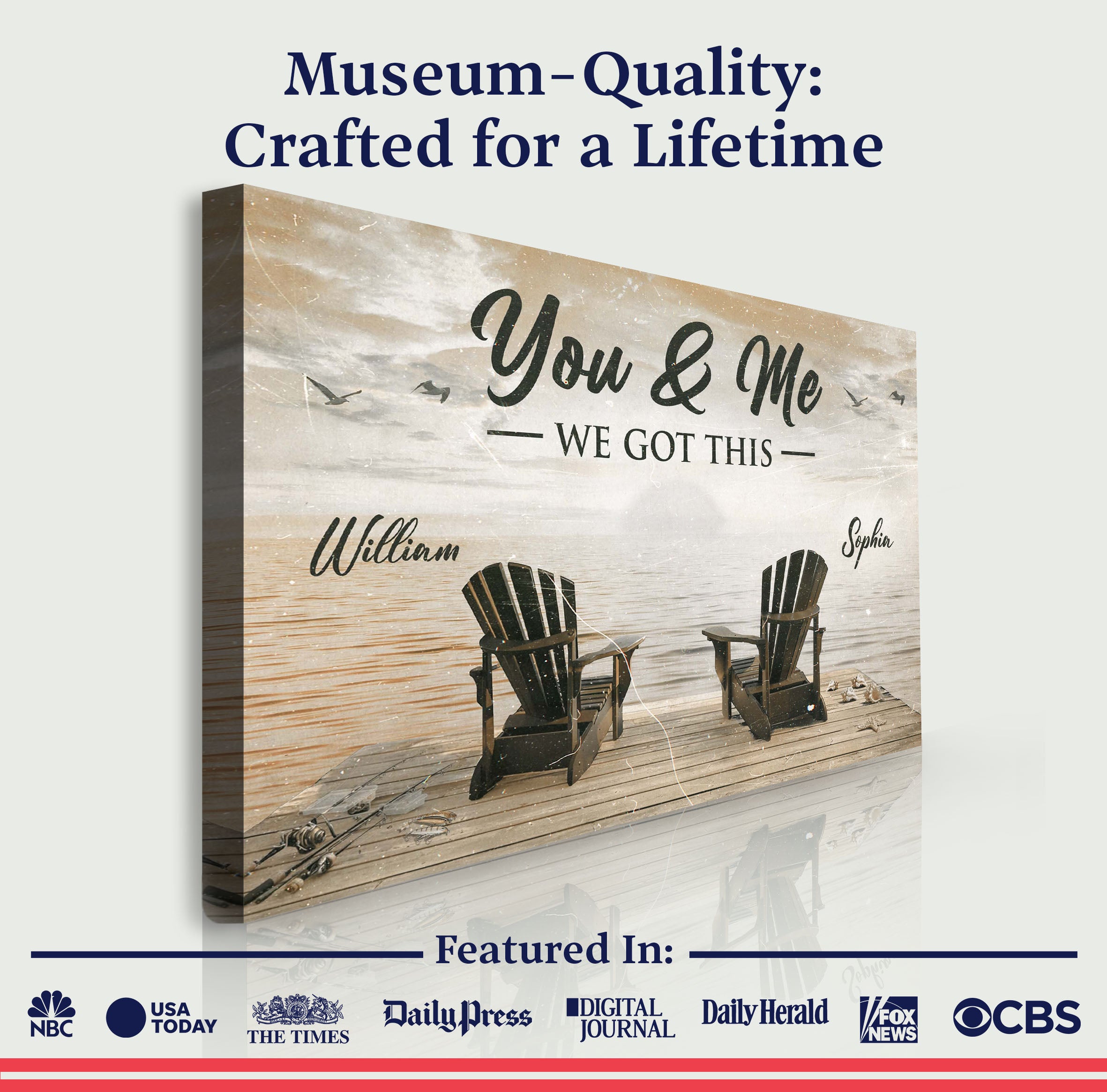 Fishing Themed We Got This Couple Sign on sale at MyriadMart