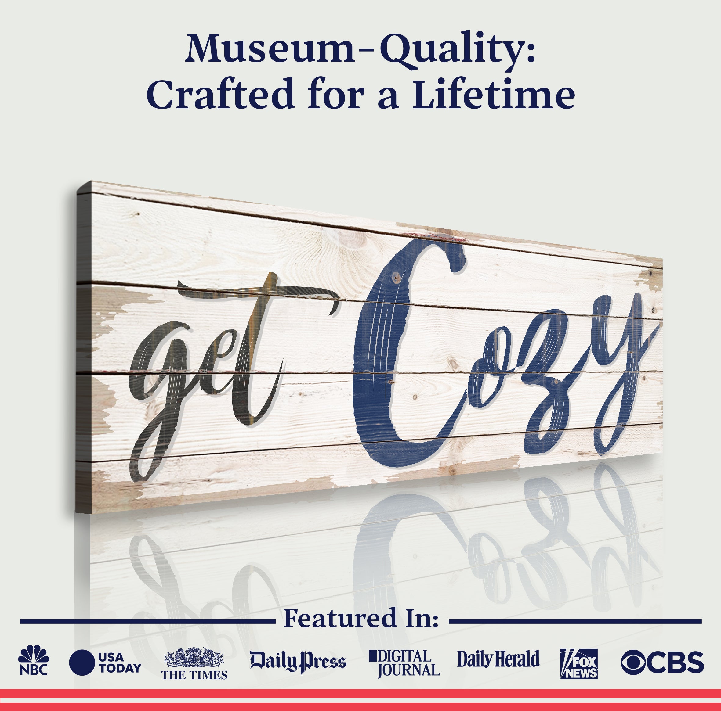 Get Cozy Sign II on sale at MyriadMart