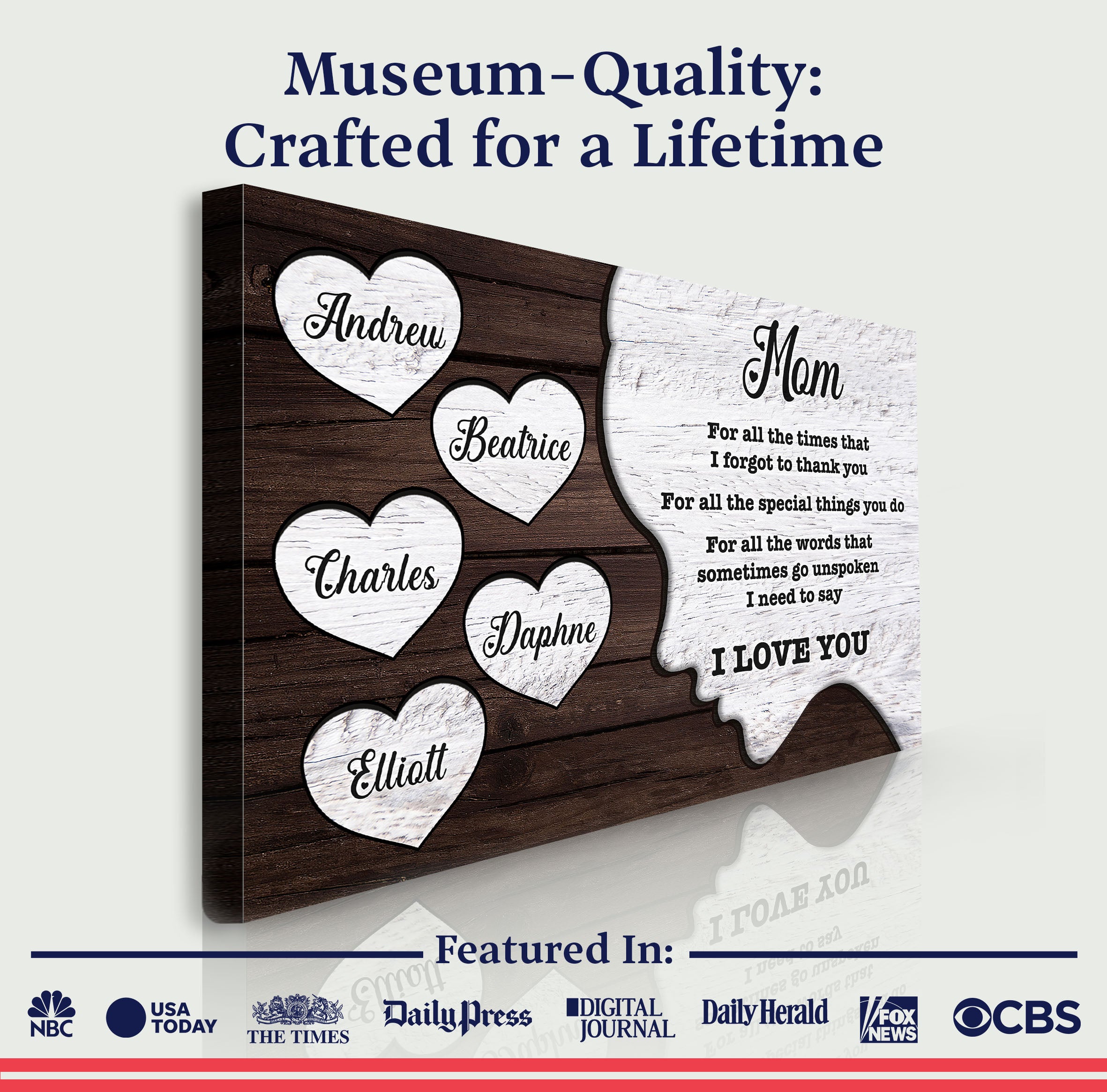 Mother's Day Sign I Need to Say I Love You on sale at MyriadMart