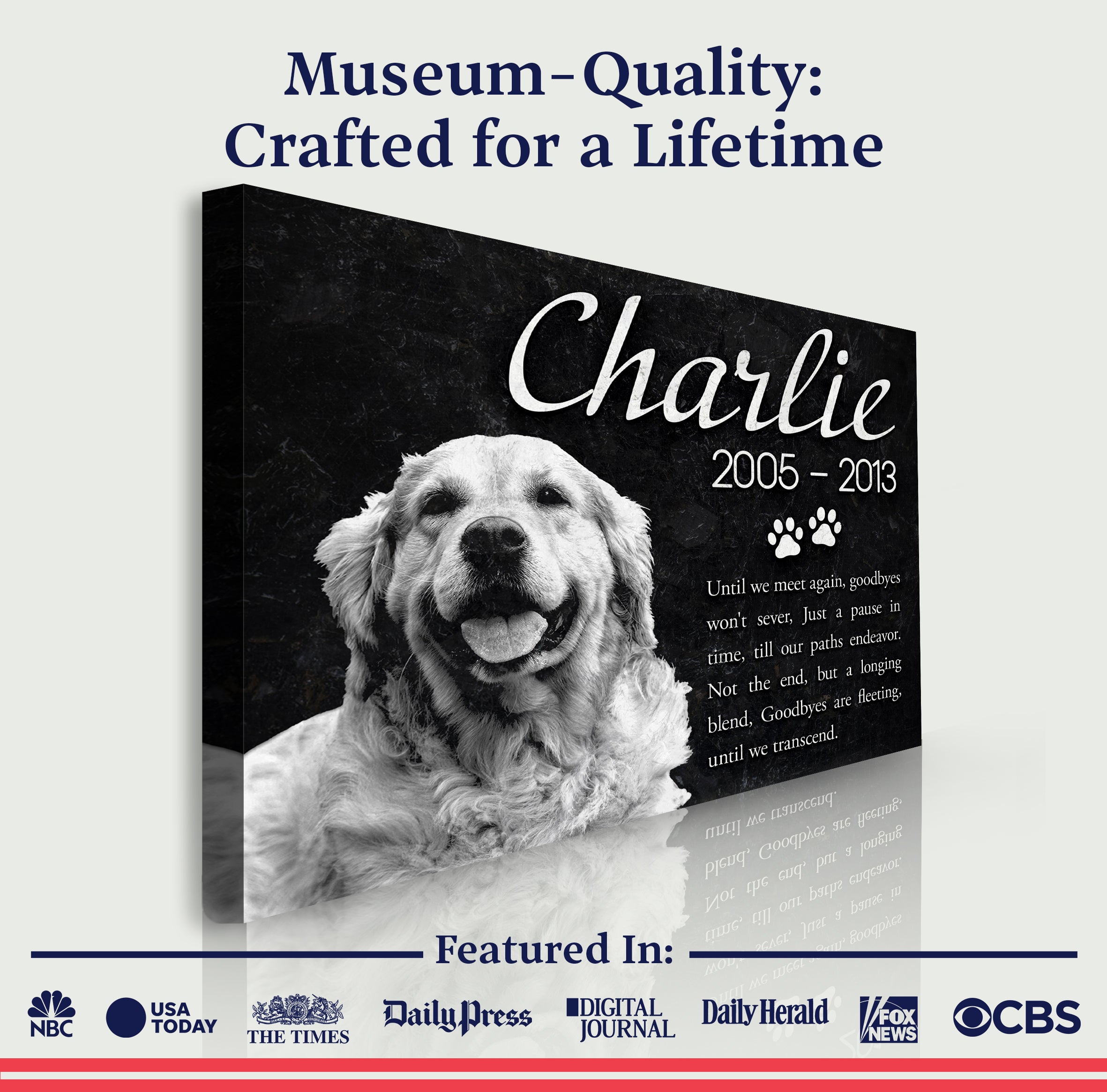 Pet Memorial Sign IV on sale at MyriadMart