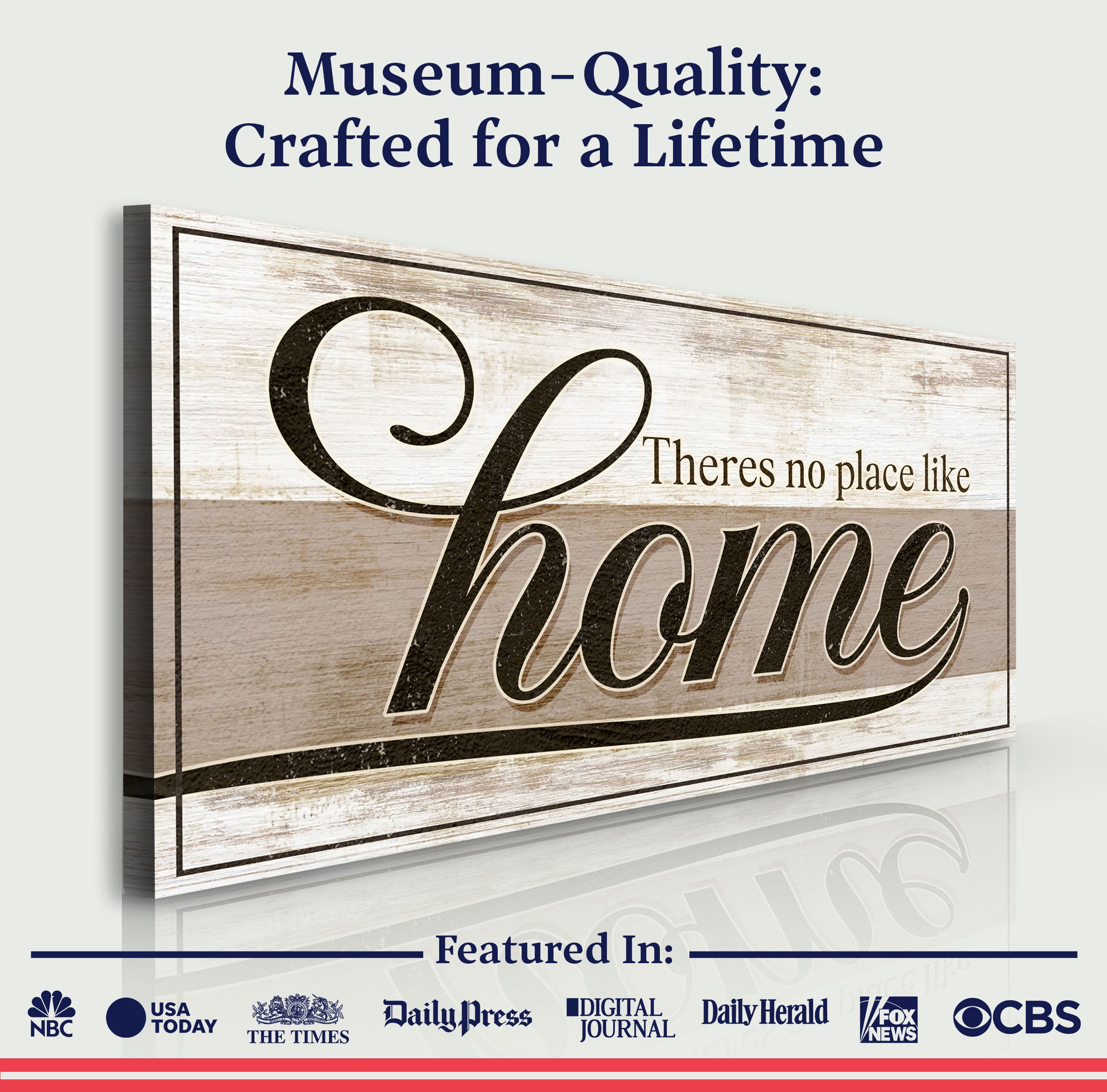 No Place Like Home Sign II on sale at MyriadMart