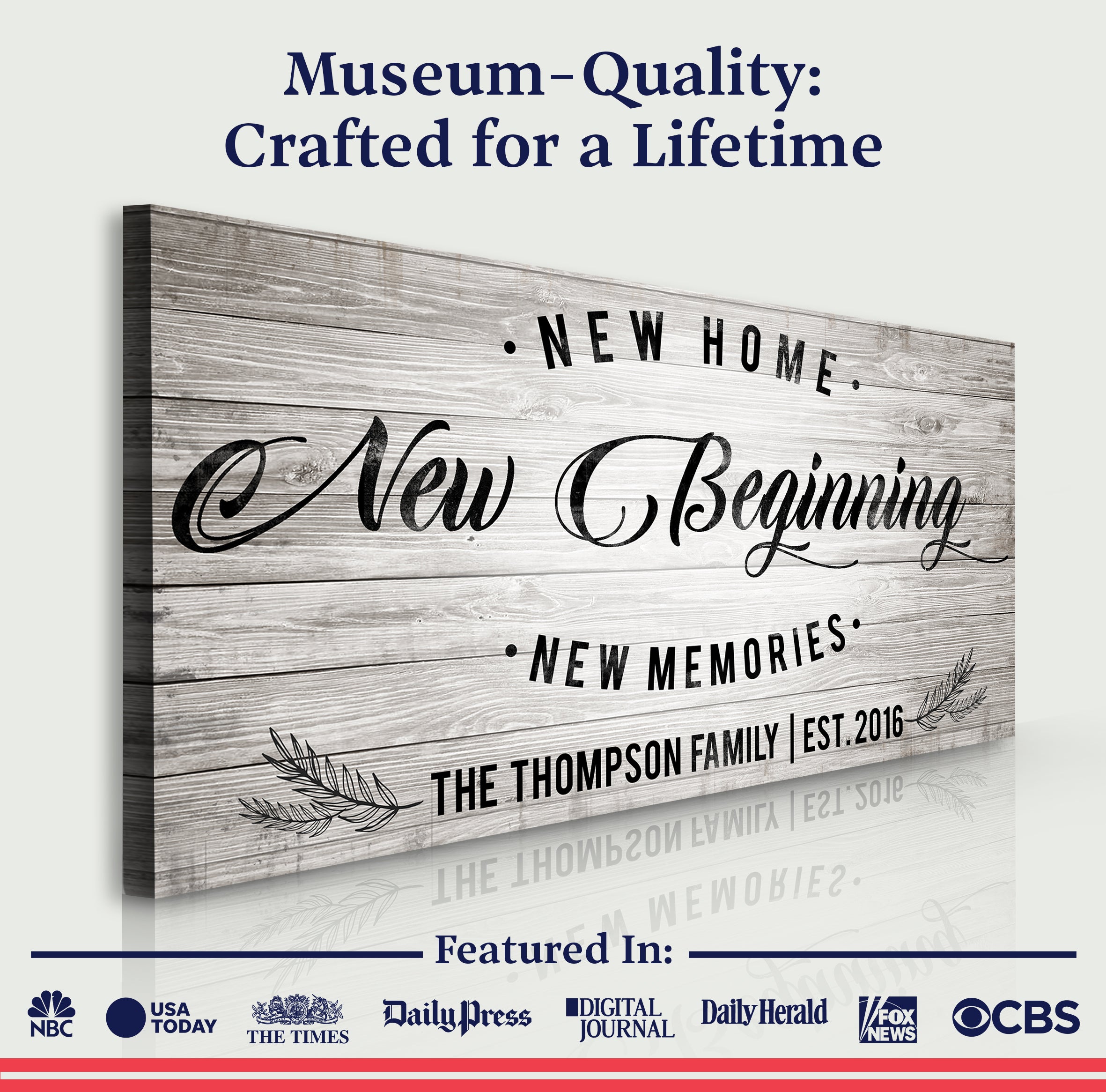 New Home Sign on sale at MyriadMart
