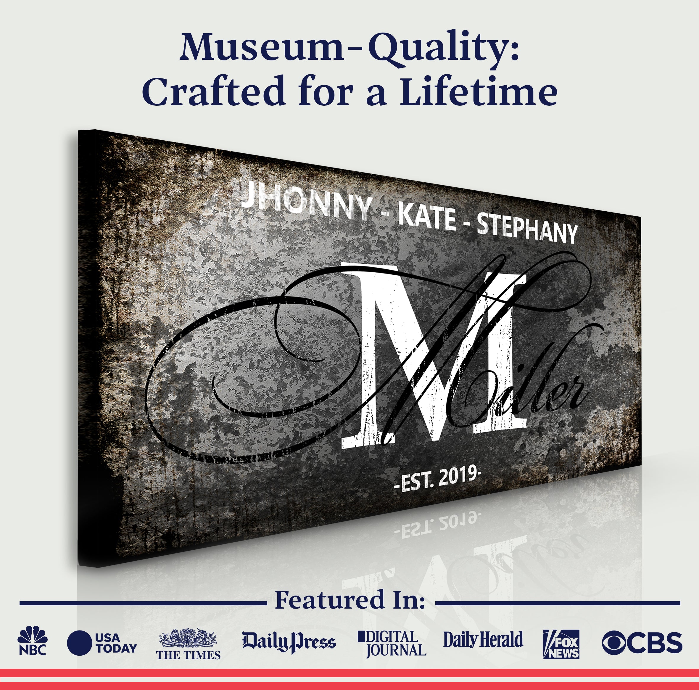 Family Sign XVIII on sale at MyriadMart